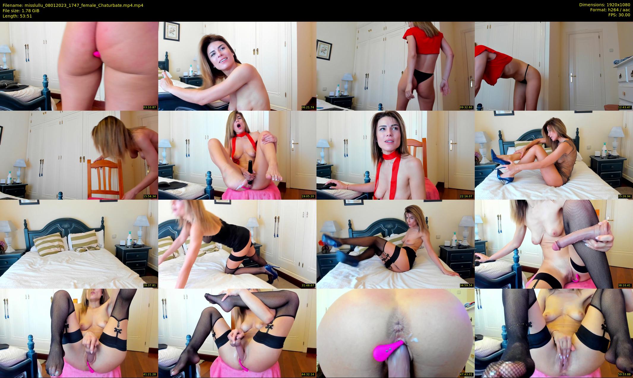 misslullu — 54 minute Chaturbate female cam show recording, 1080p, Jan 8, 2023