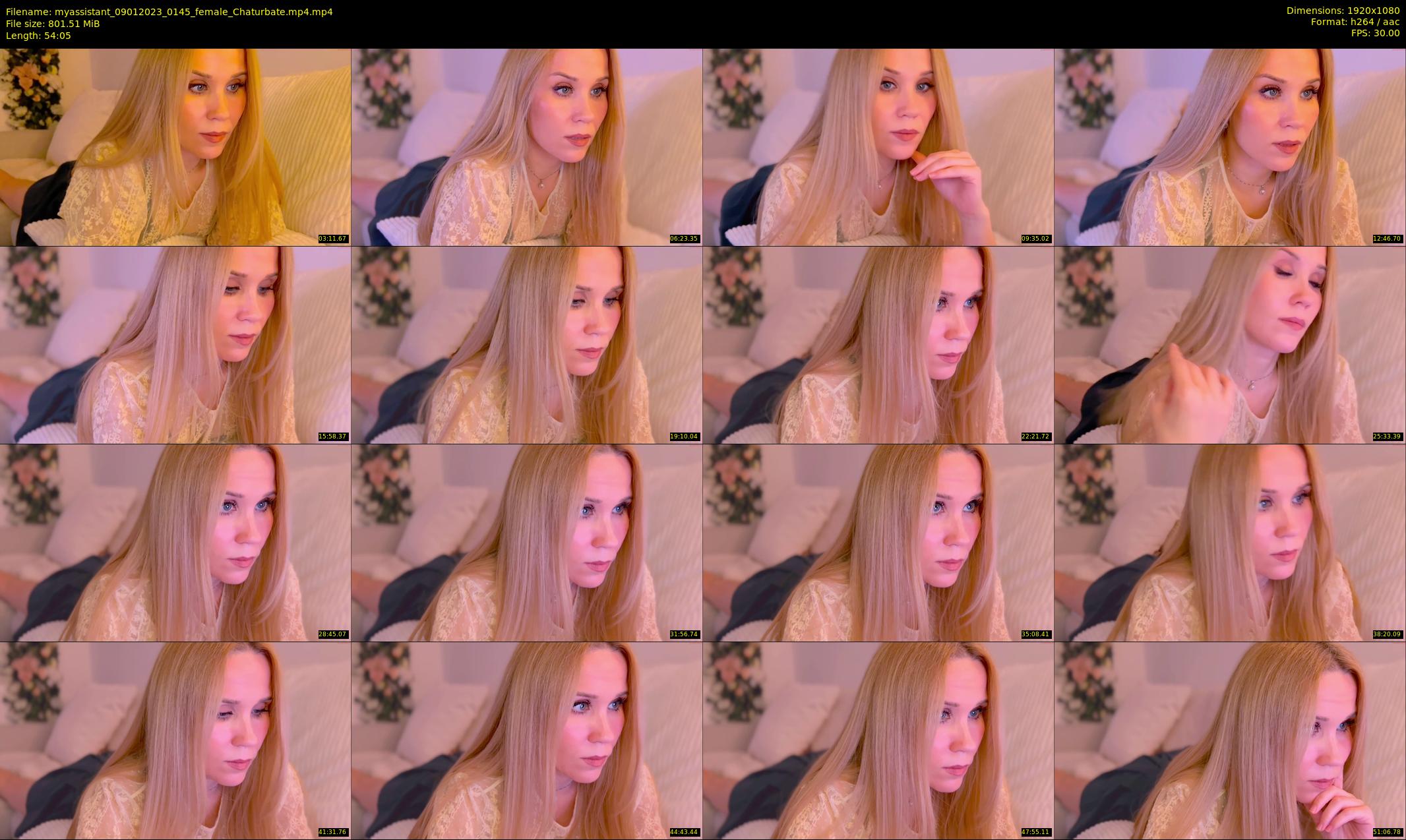 myassistant — 55 minute Chaturbate female cam show recording, 1080p, Jan 9, 2023