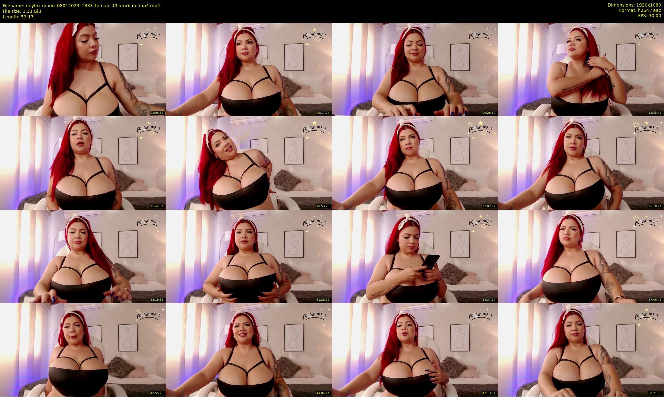 neytiri_moon — 54 minute Chaturbate female cam show recording, 1080p, Jan 8, 2023