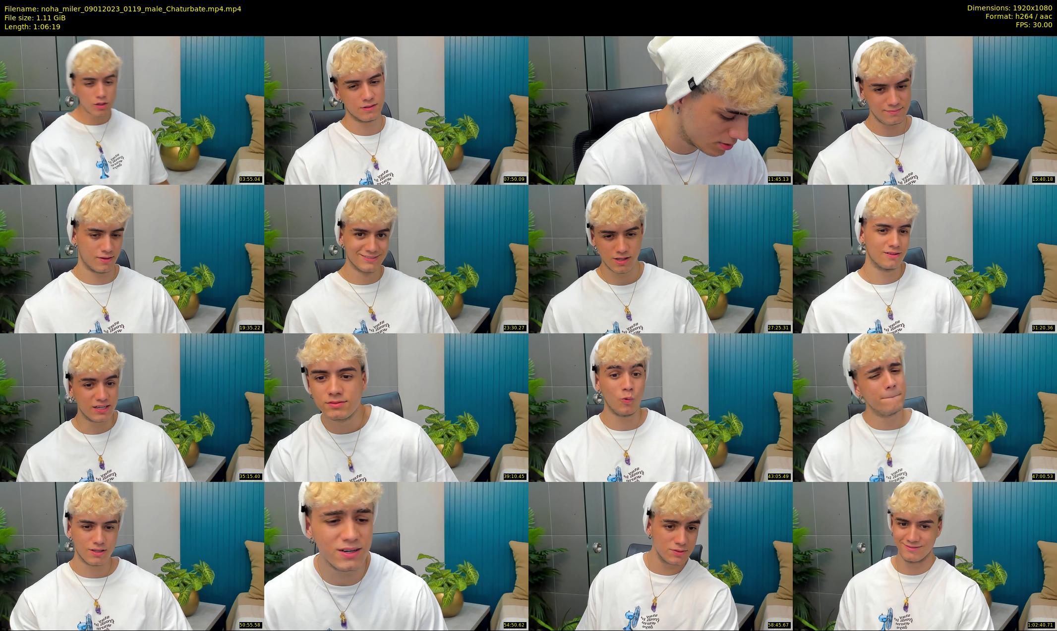 noha_miler — 67 minute Chaturbate male cam show recording, 1080p, Jan 9, 2023