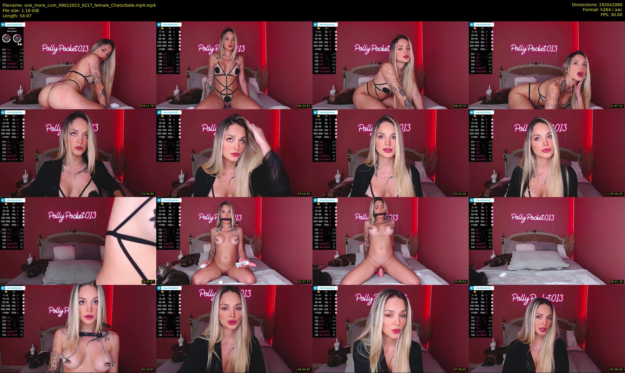 one_more_cum — 55 minute Chaturbate couple cam show recording, 1080p, Jan 9, 2023