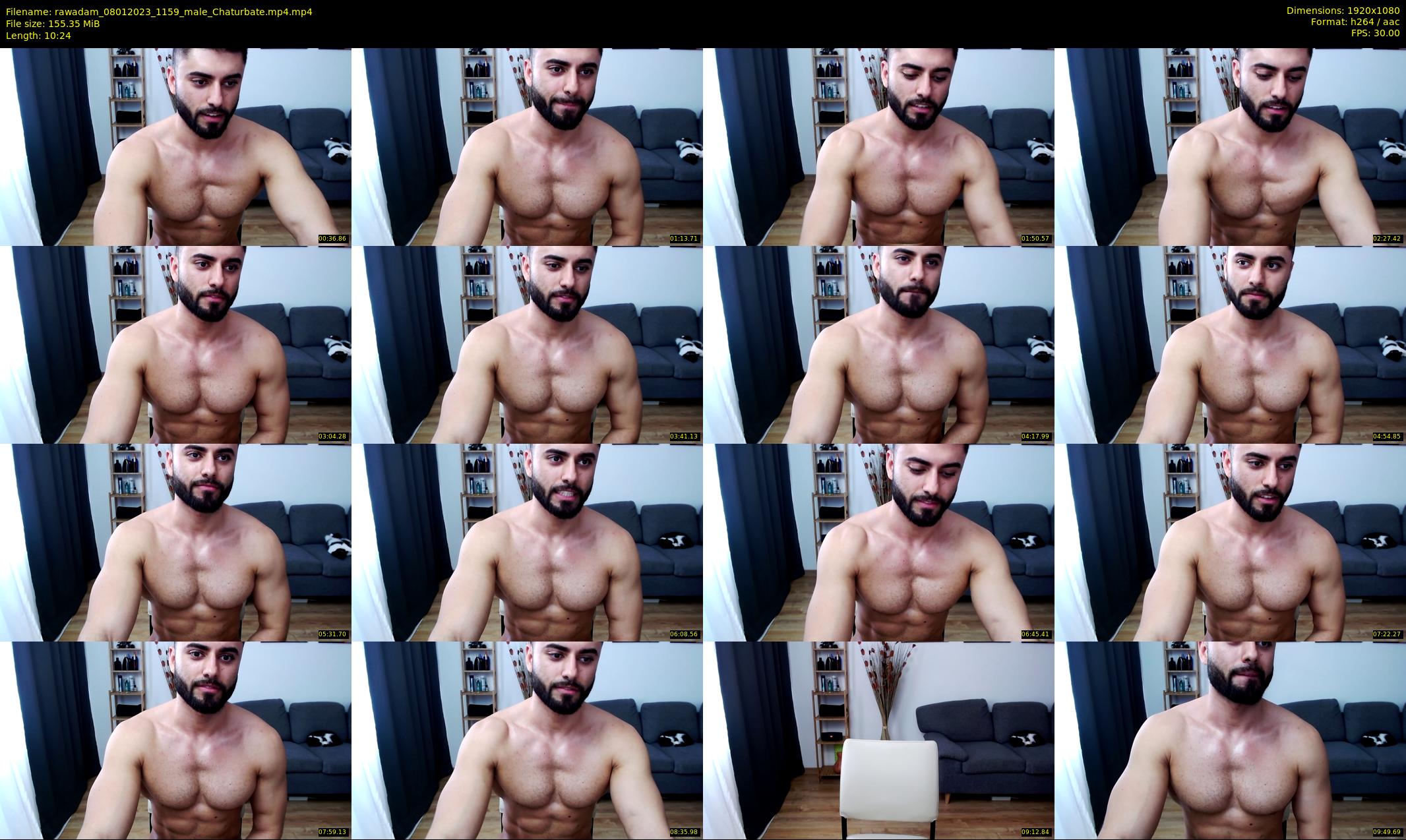 rawadam — 11 minute Chaturbate male cam show recording, 1080p, Jan 8, 2023