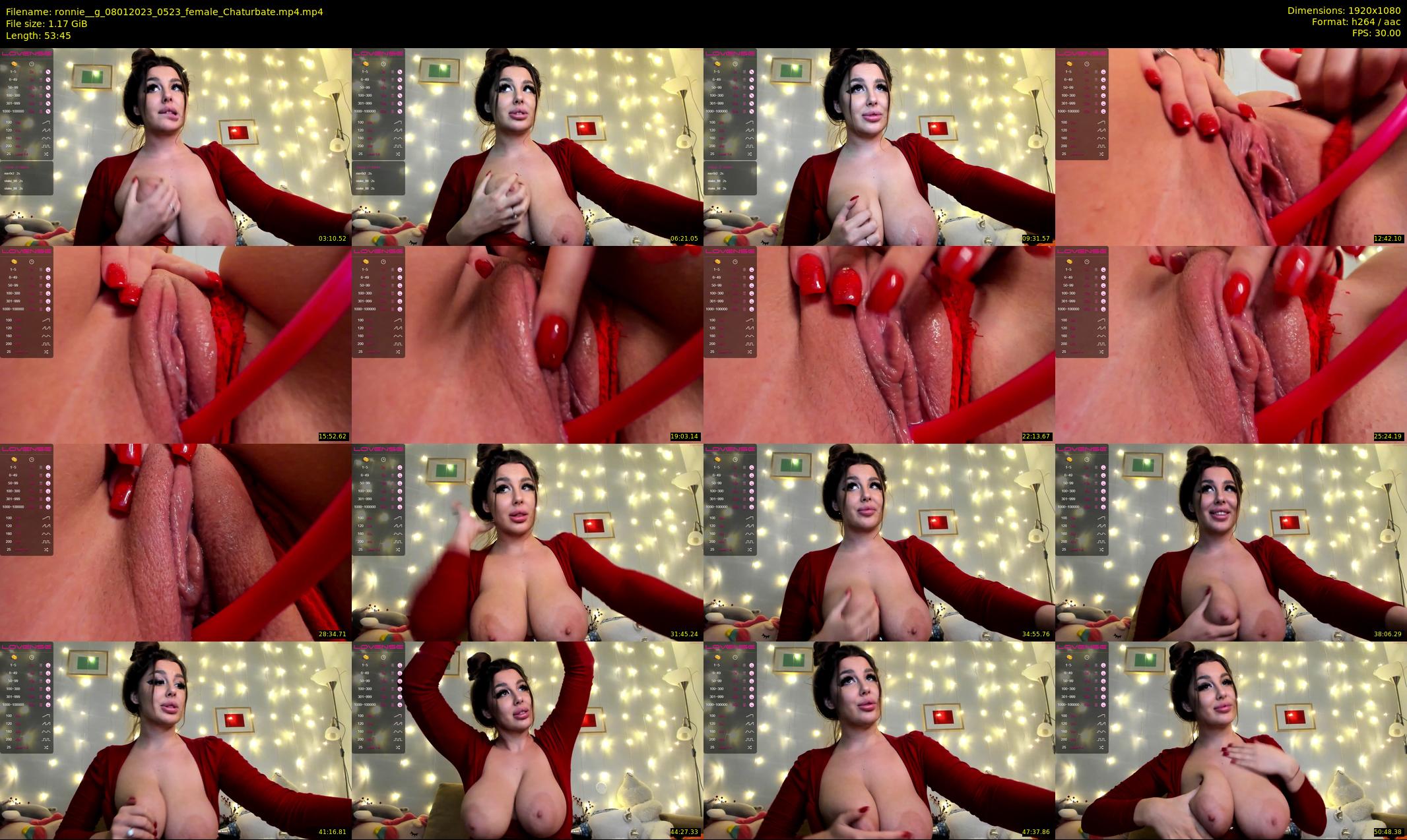 ronnie__g — 54 minute Chaturbate female cam show recording, 1080p, Jan 8, 2023