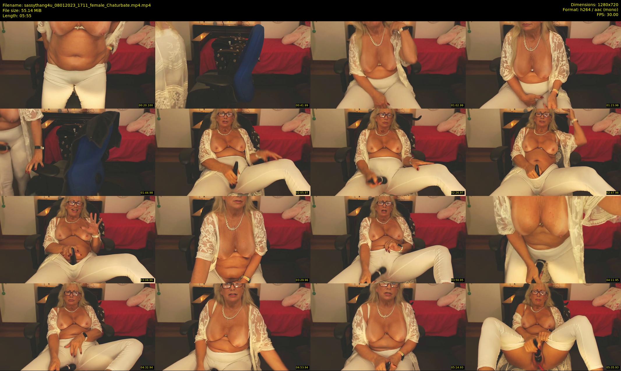 sassythang4u — 6 minute Chaturbate female cam show recording, 720p, Jan 8, 2023
