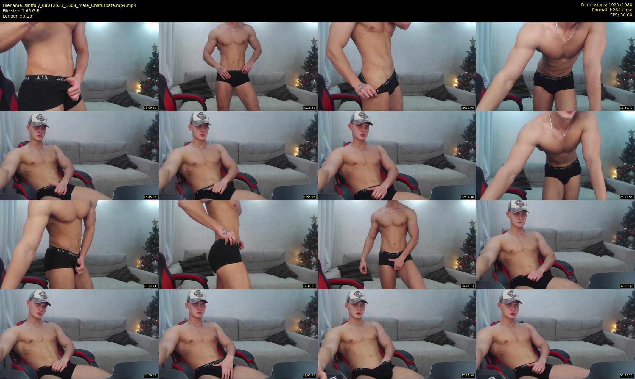 sinffuly — 54 minute Chaturbate male cam show recording, 1080p, Jan 8, 2023