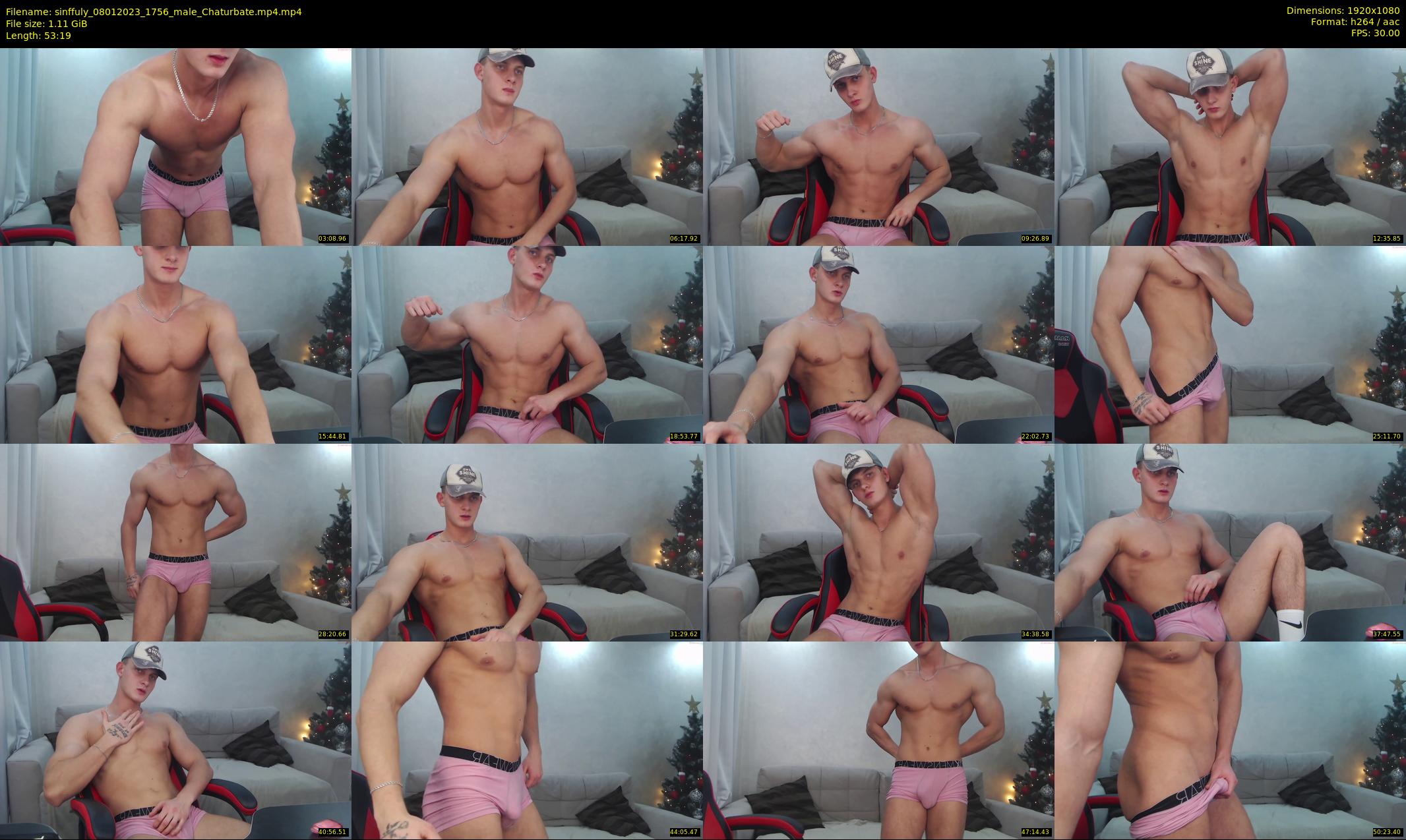 sinffuly — 54 minute Chaturbate male cam show recording, 1080p, Jan 8, 2023
