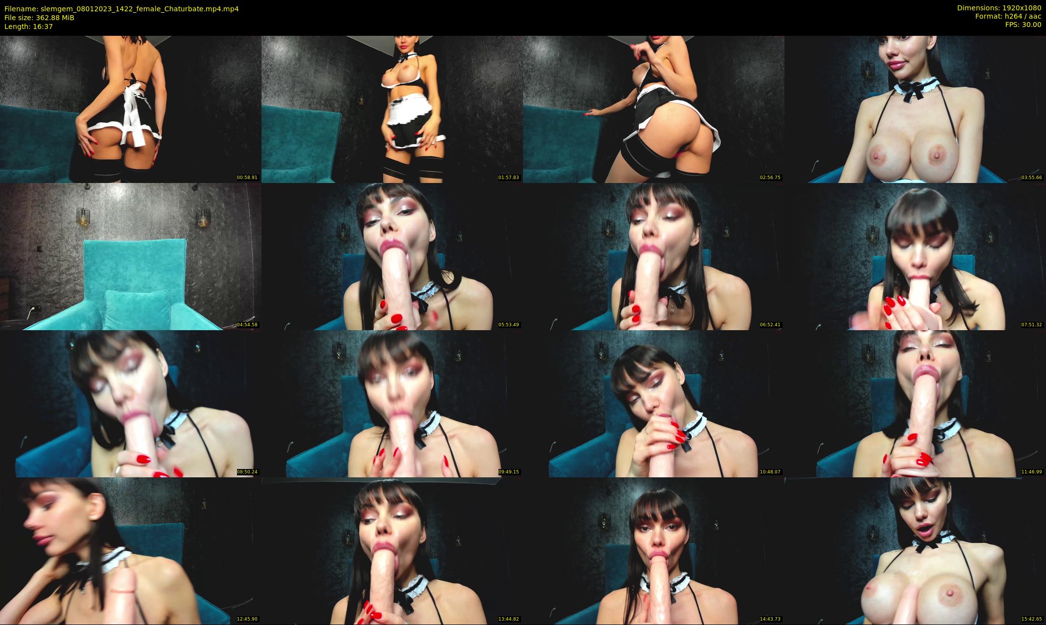 slemgem — 17 minute Chaturbate couple cam show recording, 1080p, Jan 8, 2023