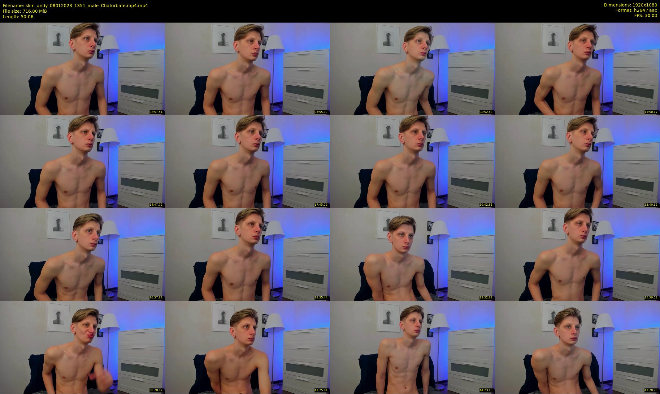 slim_andy — 51 minute Chaturbate male cam show recording, 1080p, Jan 8, 2023