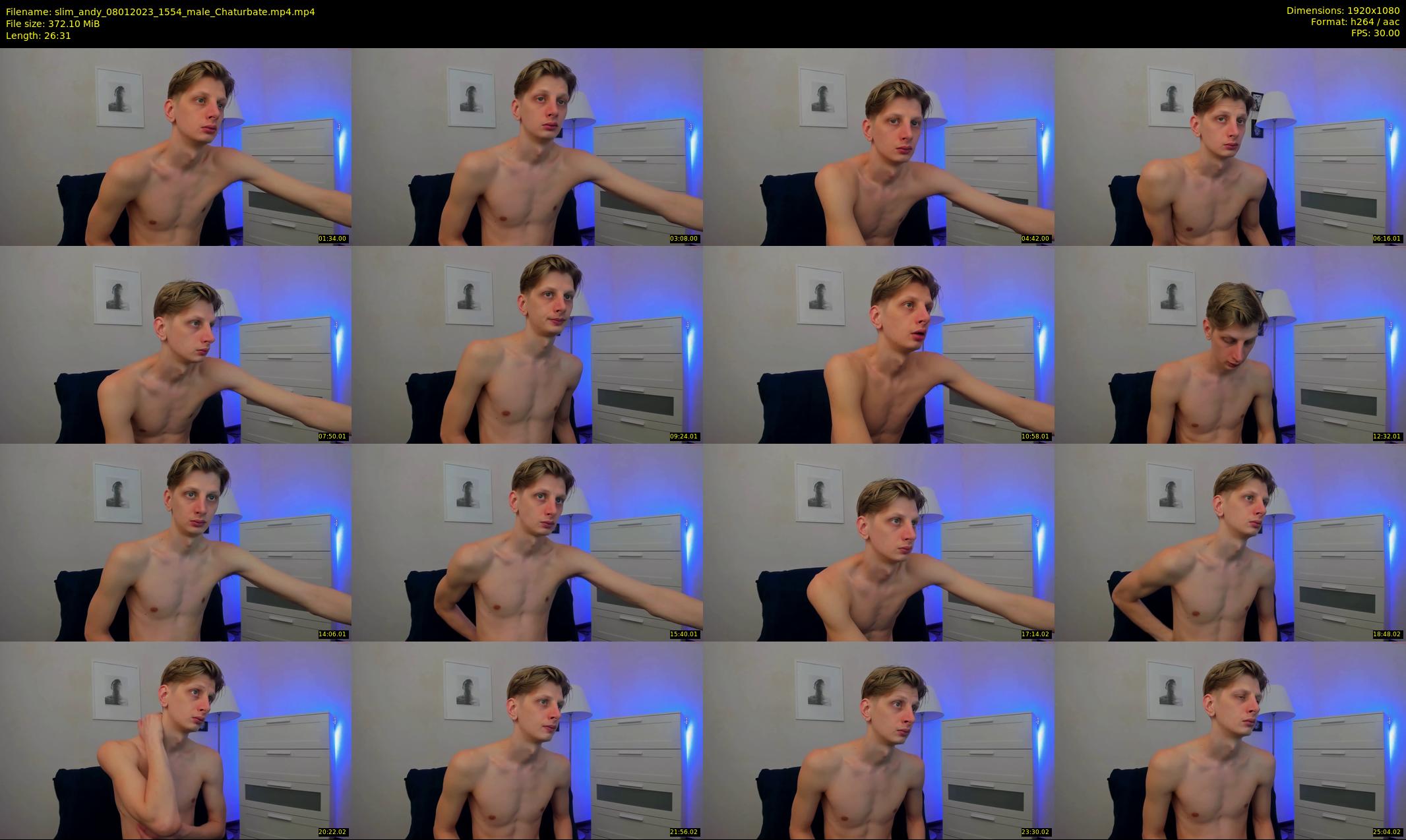 slim_andy — 27 minute Chaturbate male cam show recording, 1080p, Jan 8, 2023
