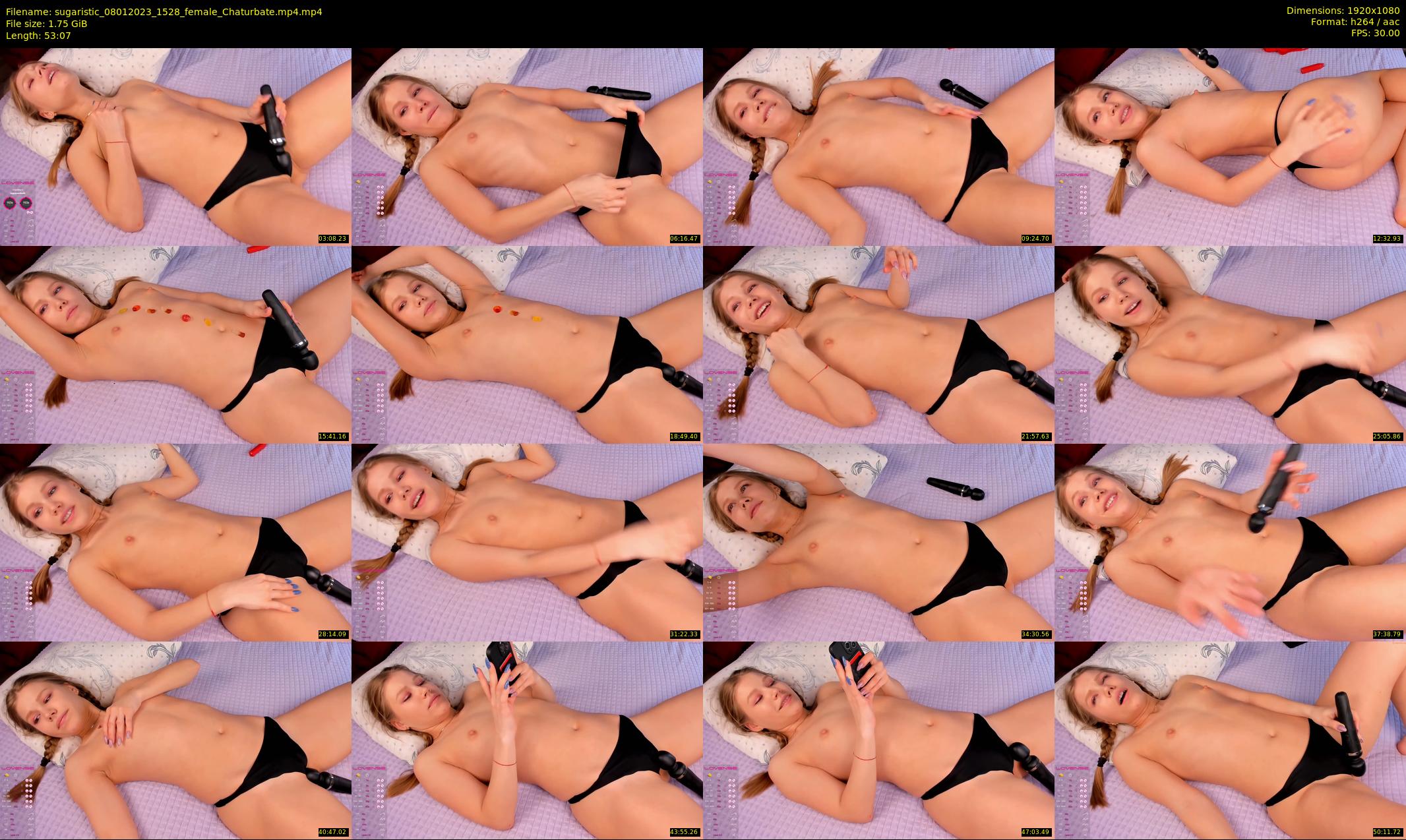 sugaristic — 54 minute Chaturbate female cam show recording, 1080p, Jan 8, 2023