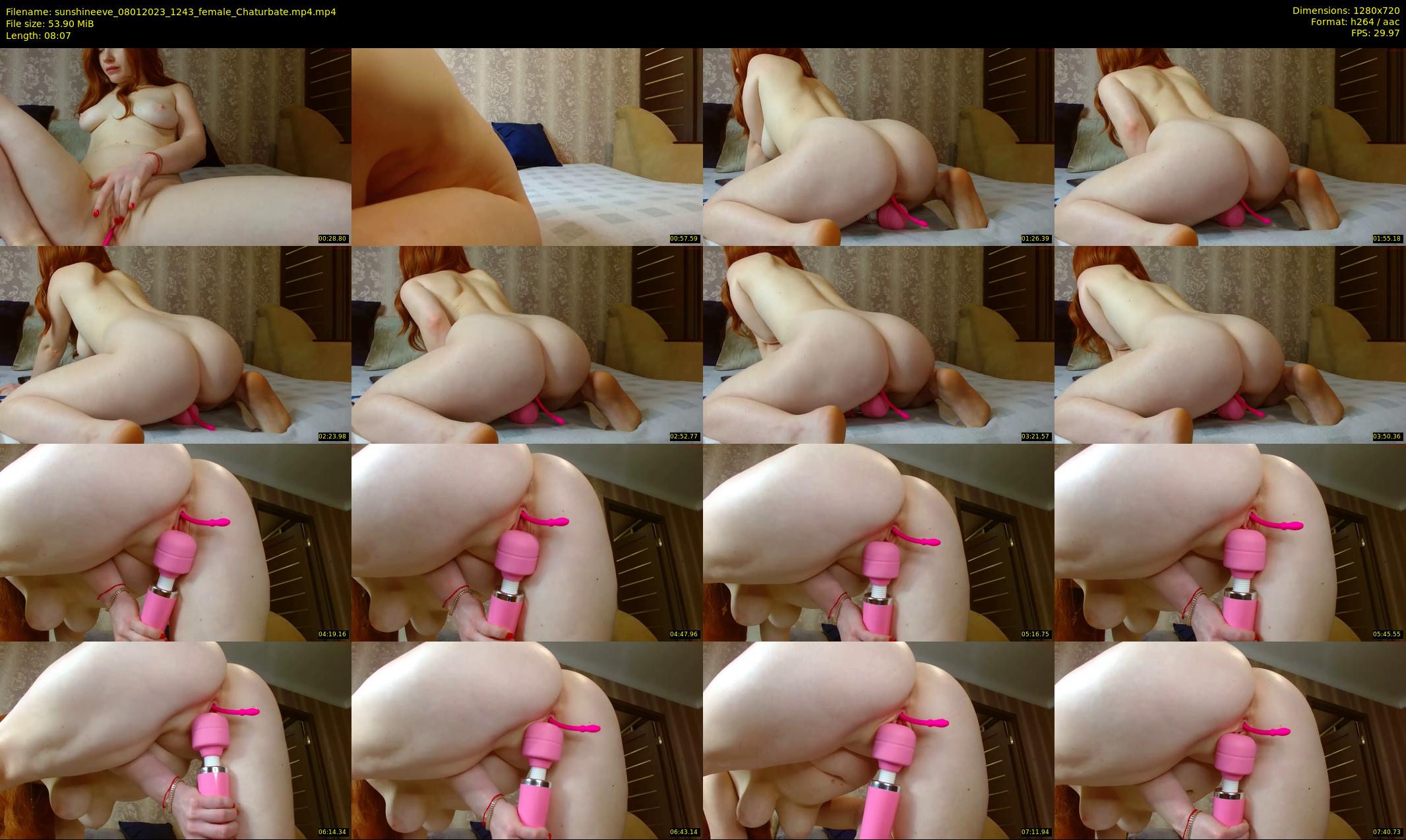 sunshineeve — 9 minute Chaturbate female cam show recording, 720p, Jan 8, 2023
