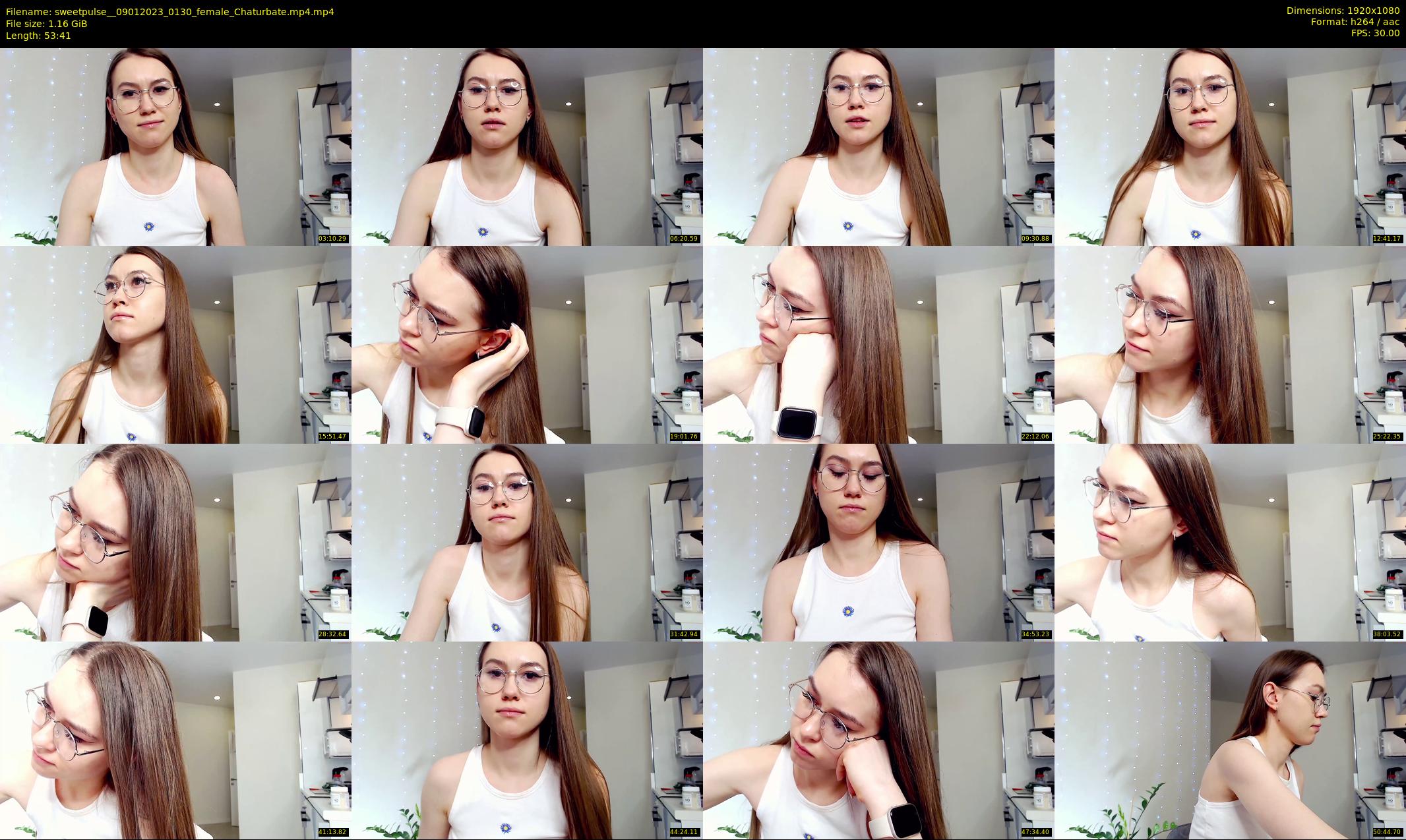 sweetpulse_ — 54 minute Chaturbate female cam show recording, 1080p, Jan 9, 2023