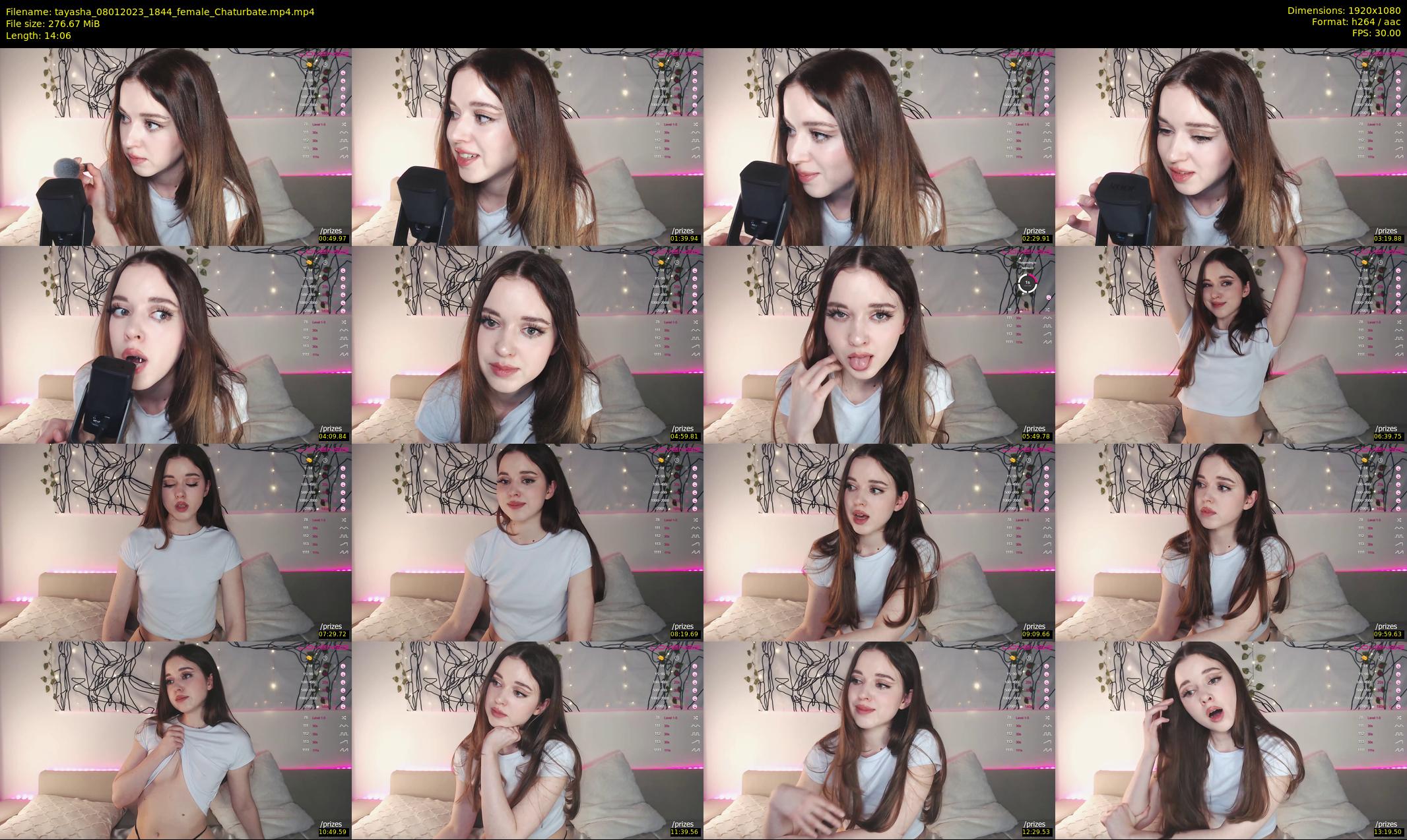 tayasha — 15 minute Chaturbate female cam show recording, 1080p, Jan 8, 2023