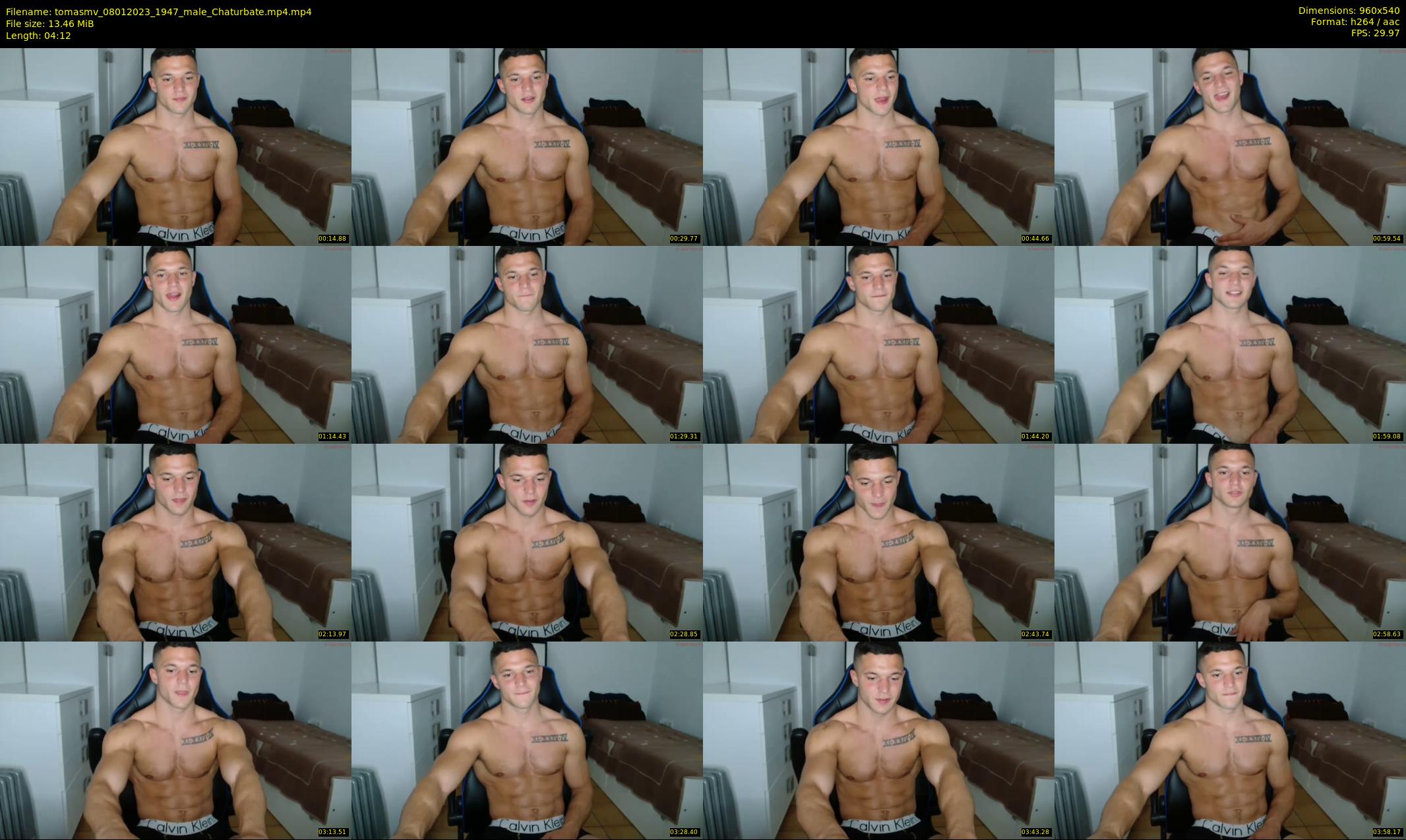 tomasmv — 5 minute Chaturbate male cam show recording, 480p, Jan 8, 2023