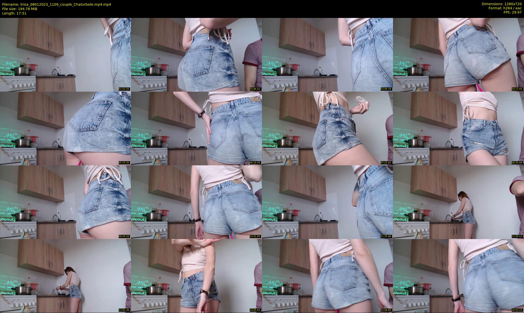 trioa — 18 minute Chaturbate couple cam show recording, 720p, Jan 8, 2023
