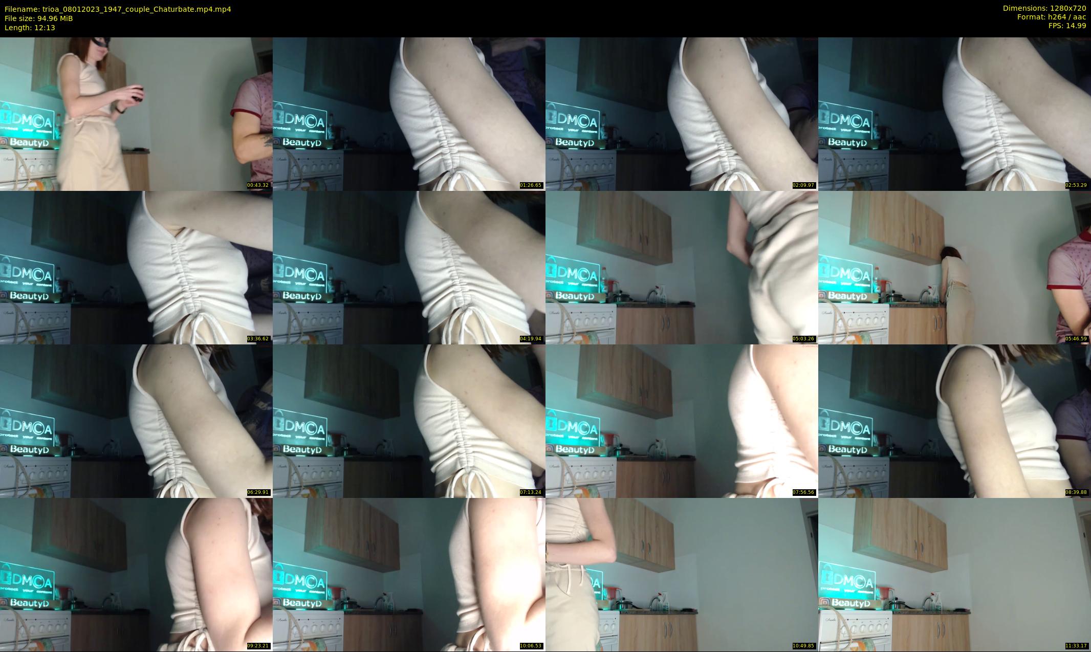 trioa — 13 minute Chaturbate couple cam show recording, 720p, Jan 8, 2023