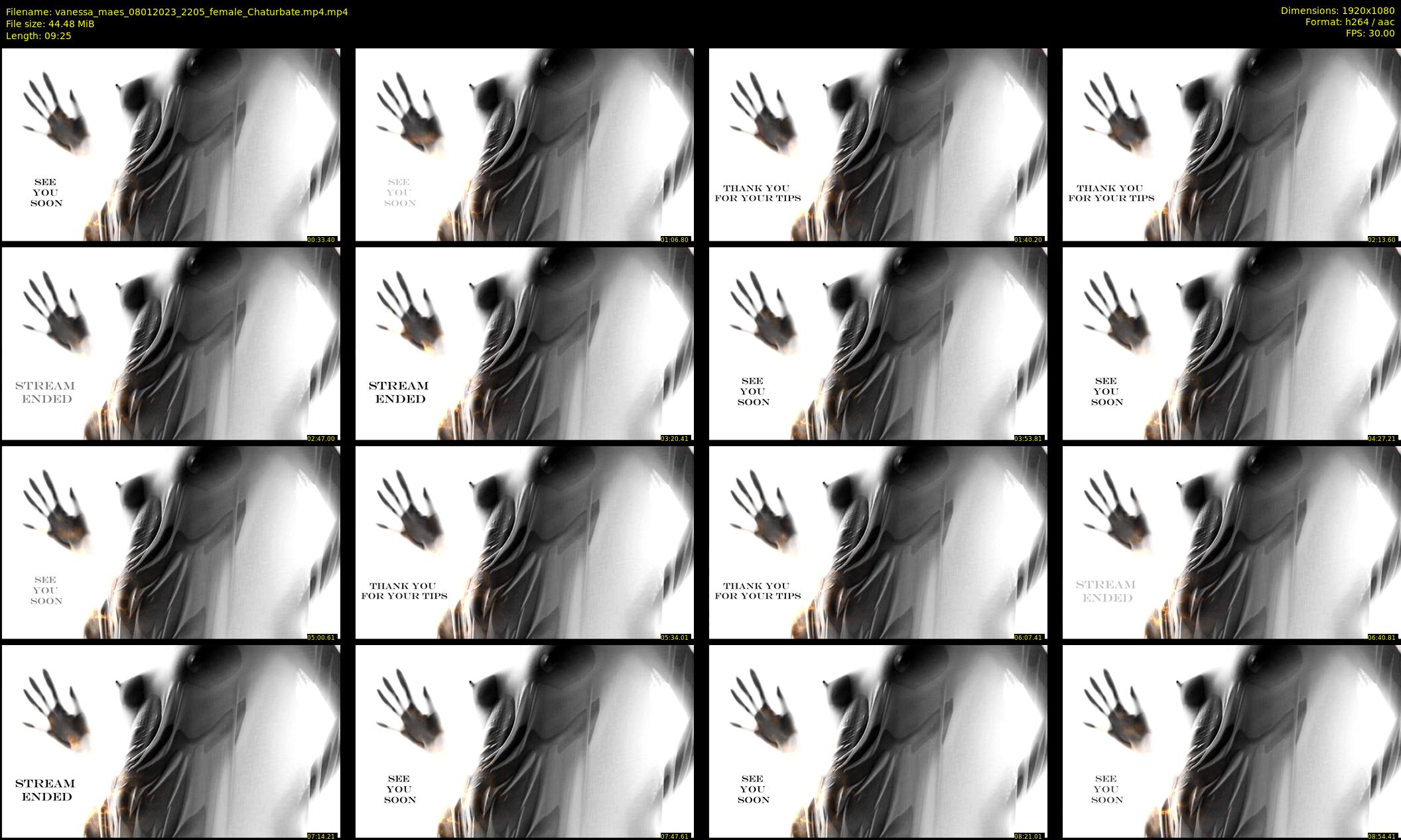 vanessa_maes — 10 minute Chaturbate female cam show recording, 1080p, Jan 8, 2023