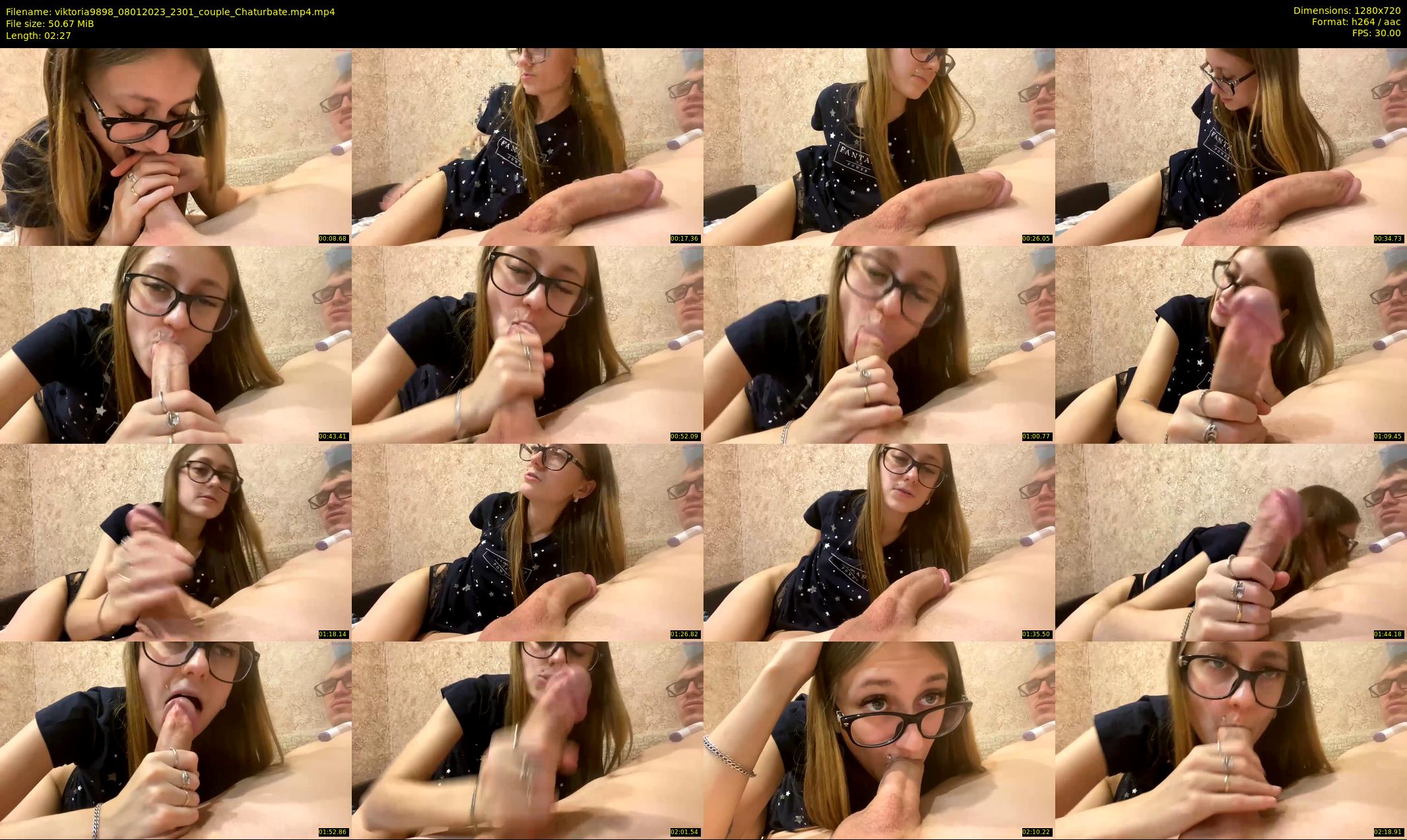 viktoria9898 — 3 minute Chaturbate couple cam show recording, 720p, Jan 8, 2023