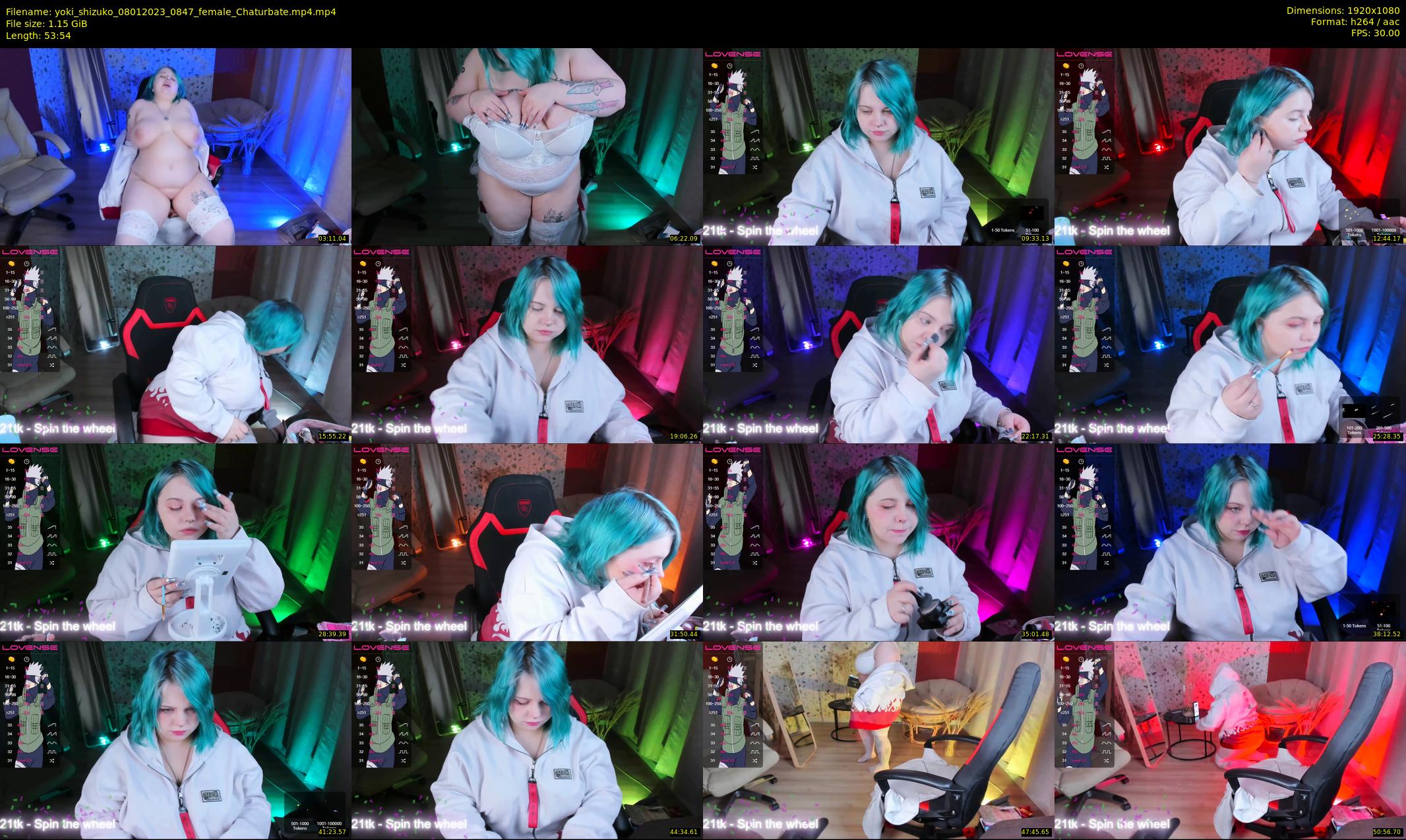 yoki_shizuko — 54 minute Chaturbate female cam show recording, 1080p, Jan 8, 2023