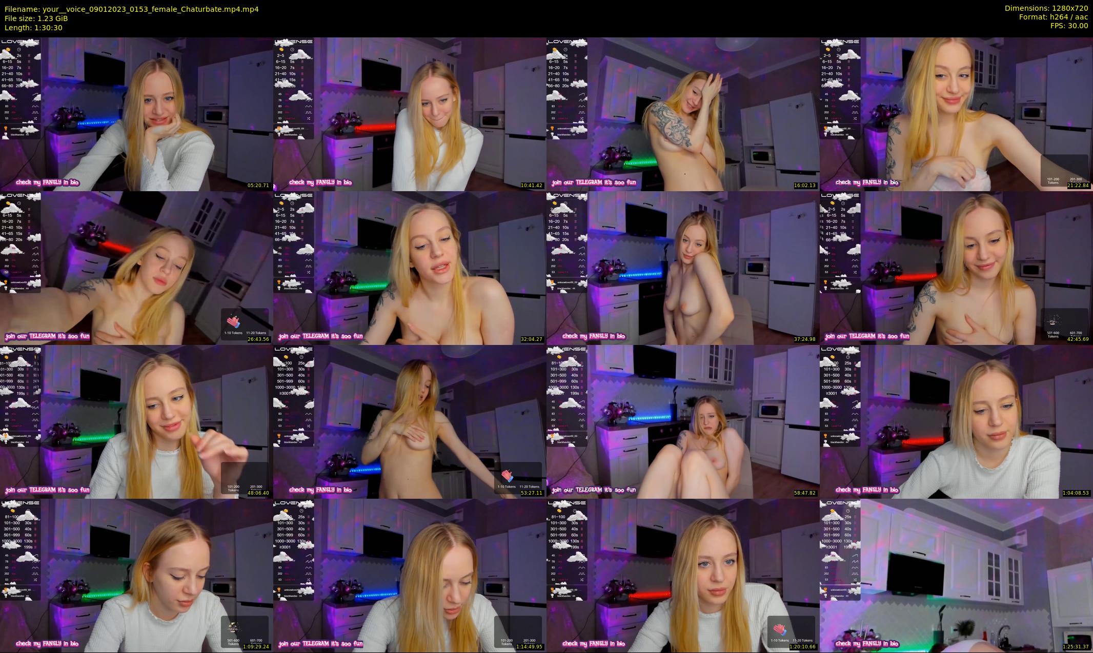 your__voice — 91 minute Chaturbate female cam show recording, 720p, Jan 9, 2023