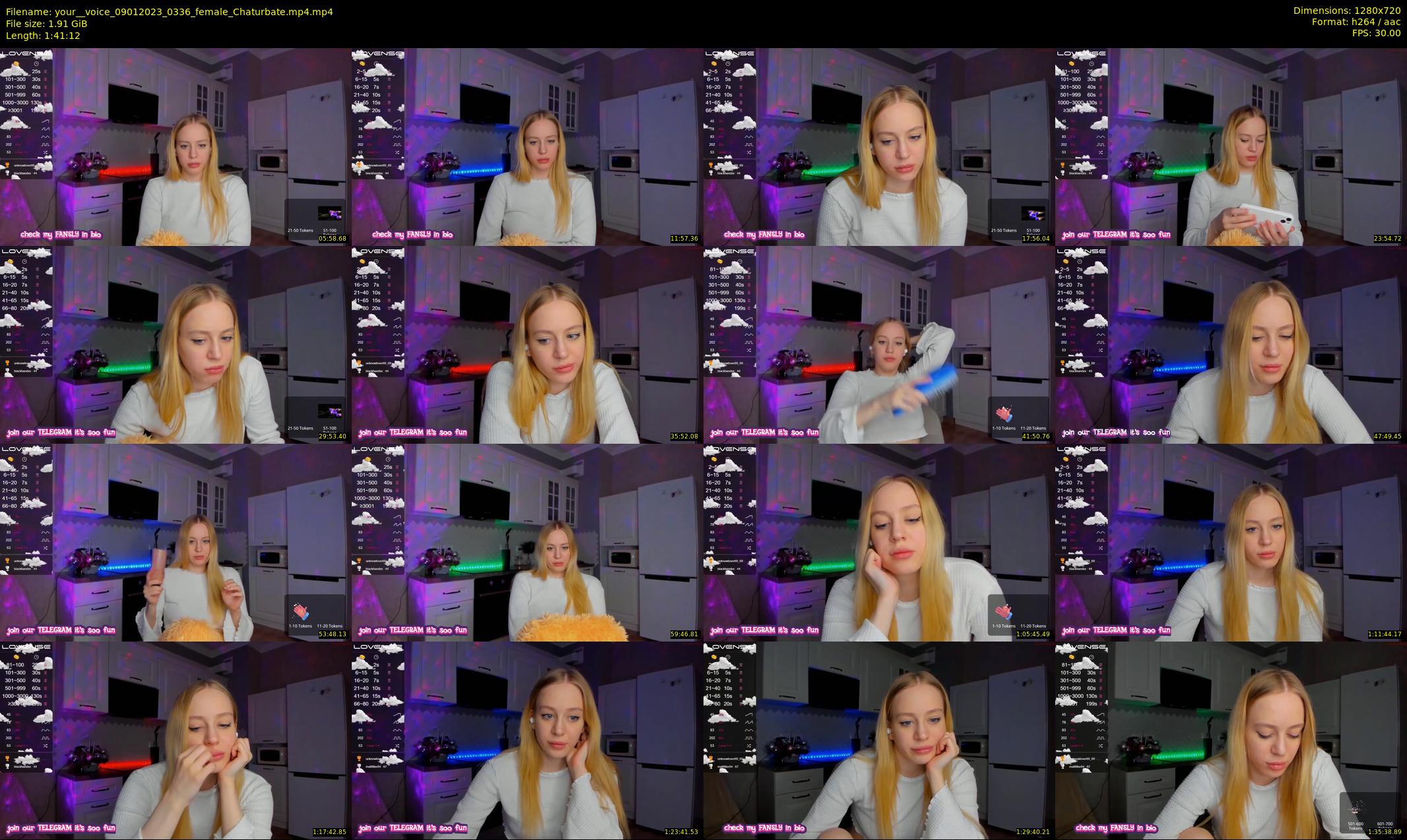 your__voice — 102 minute Chaturbate female cam show recording, 720p, Jan 9, 2023