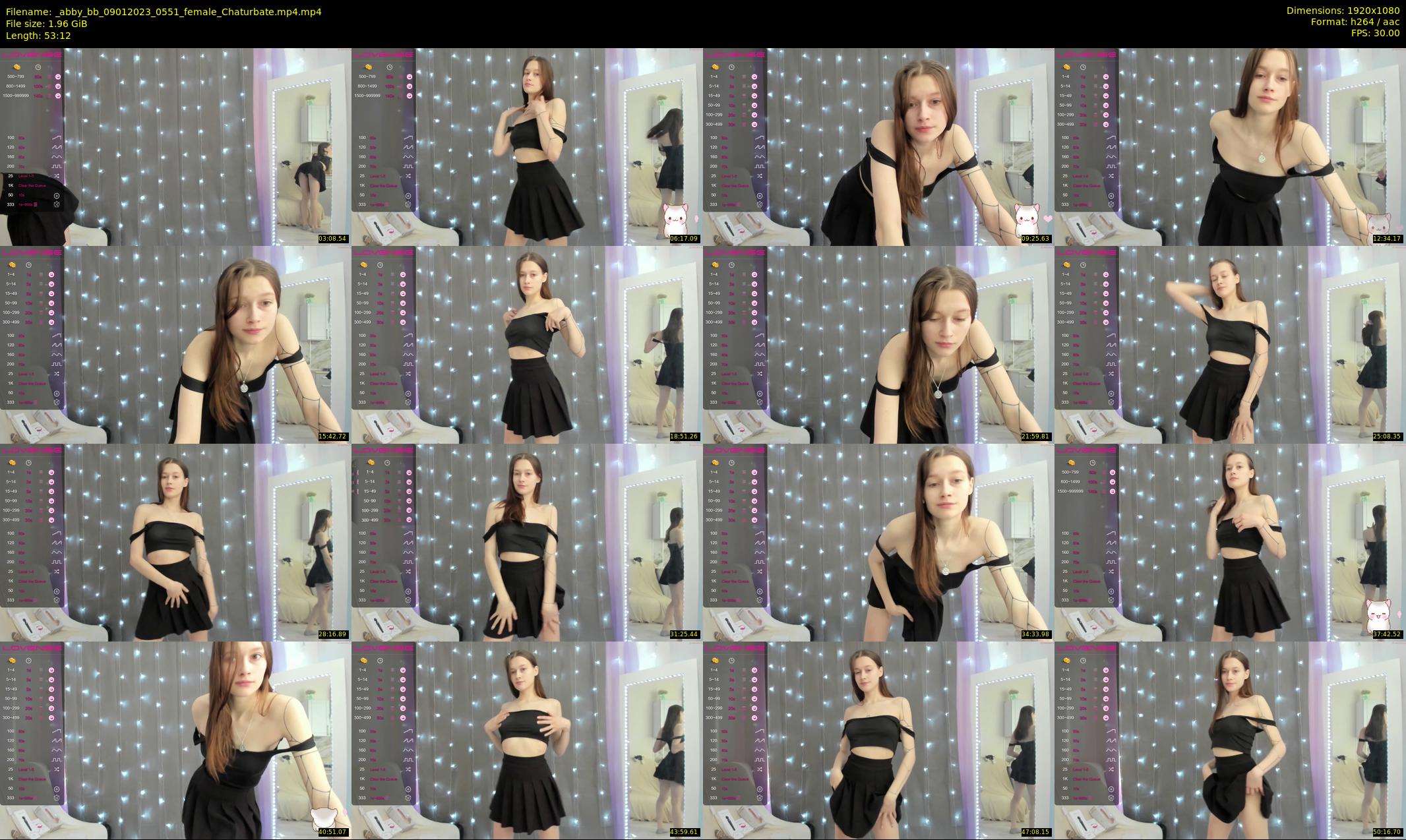 _abby_bb — 54 minute Chaturbate female cam show recording, 1080p, Jan 9, 2023