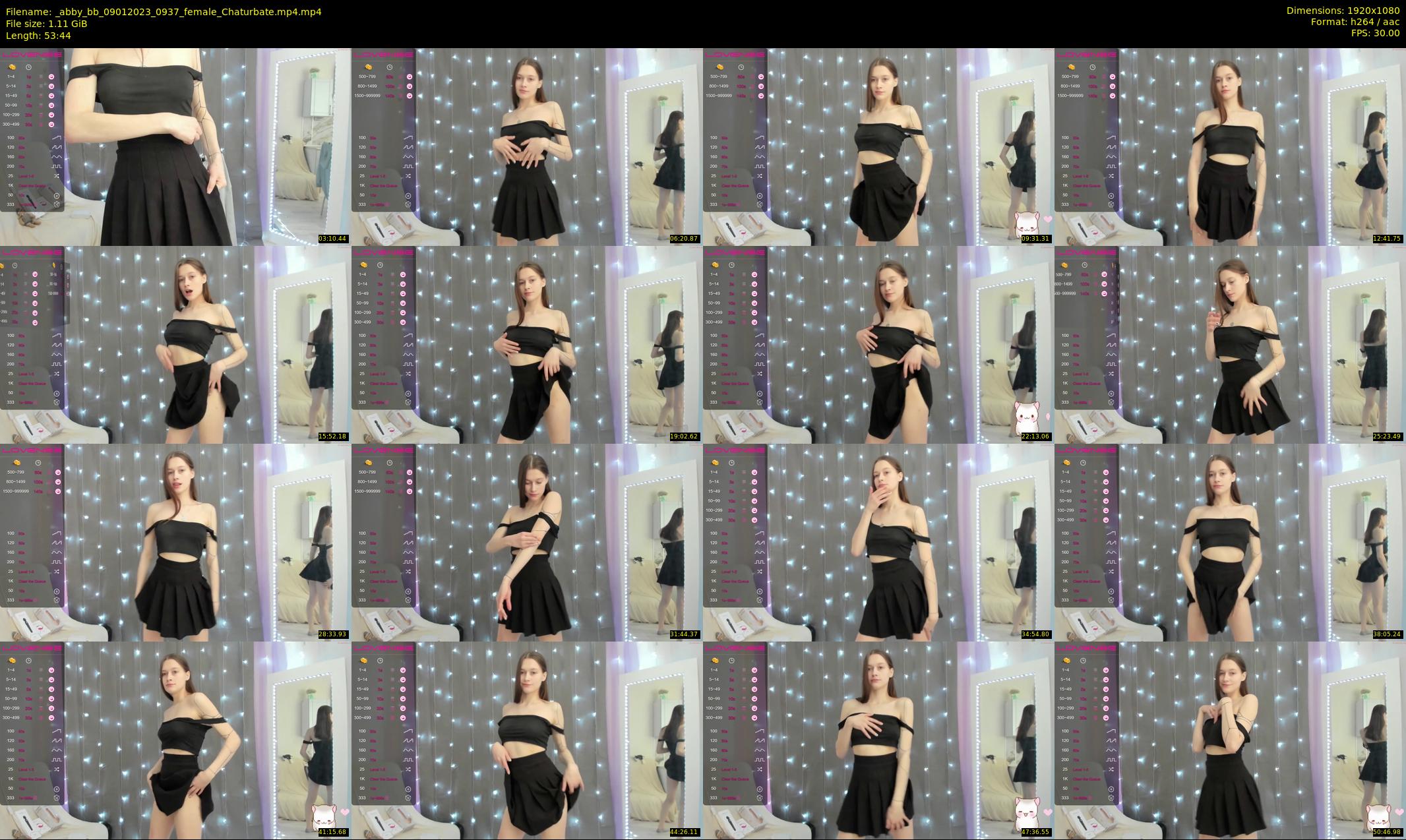 _abby_bb — 54 minute Chaturbate female cam show recording, 1080p, Jan 9, 2023