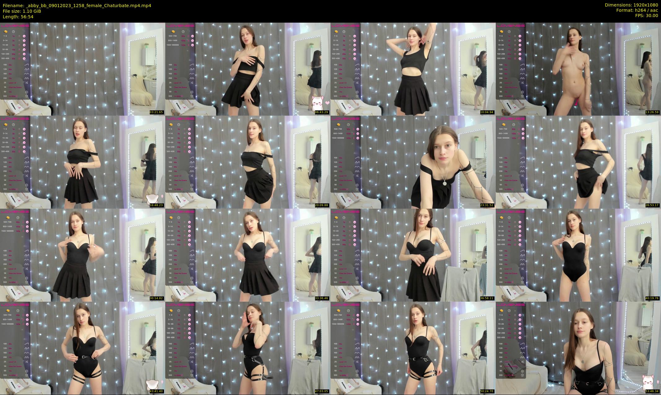 _abby_bb — 57 minute Chaturbate female cam show recording, 1080p, Jan 9, 2023