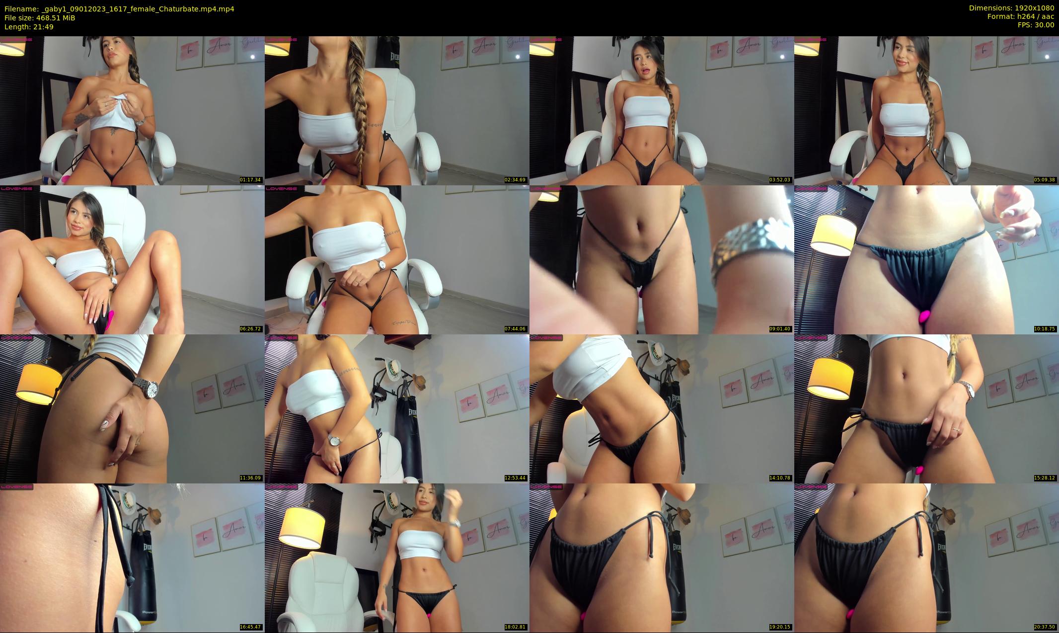 _gaby1 — 22 minute Chaturbate female cam show recording, 1080p, Jan 9, 2023