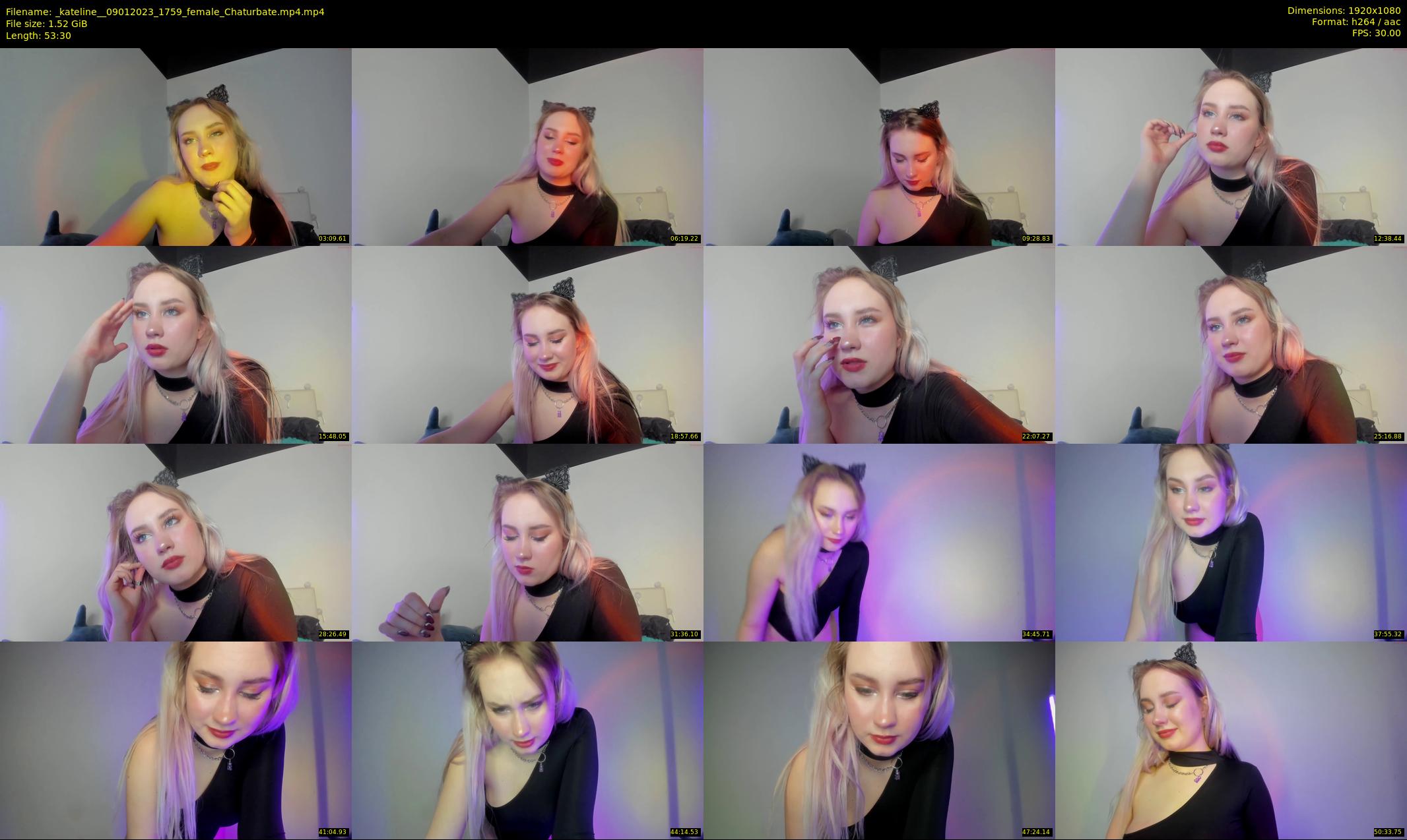 _kateline_ — 54 minute Chaturbate female cam show recording, 1080p, Jan 9, 2023