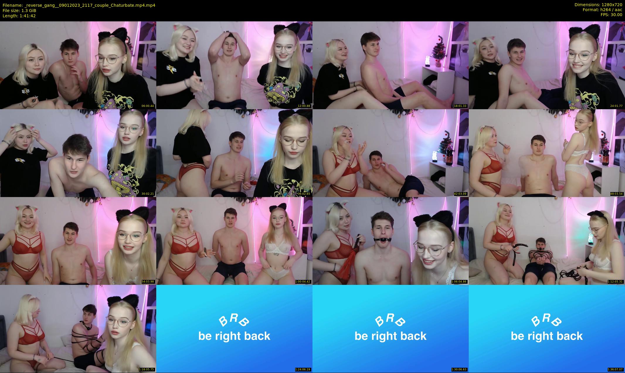 _reverse_gang_ — 102 minute Chaturbate couple cam show recording, 720p, Jan 9, 2023