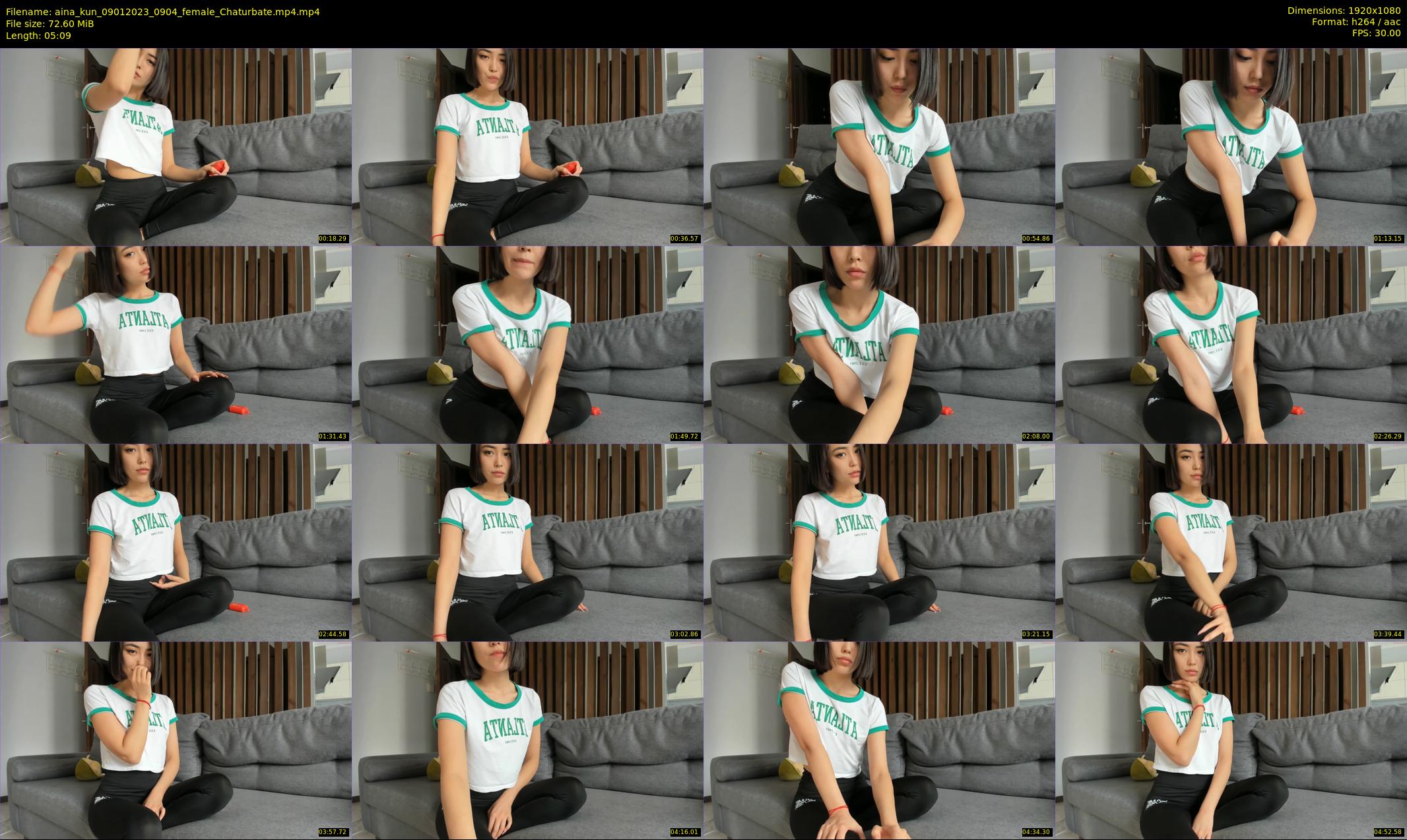 aina_kun — 6 minute Chaturbate female cam show recording, 1080p, Jan 9, 2023