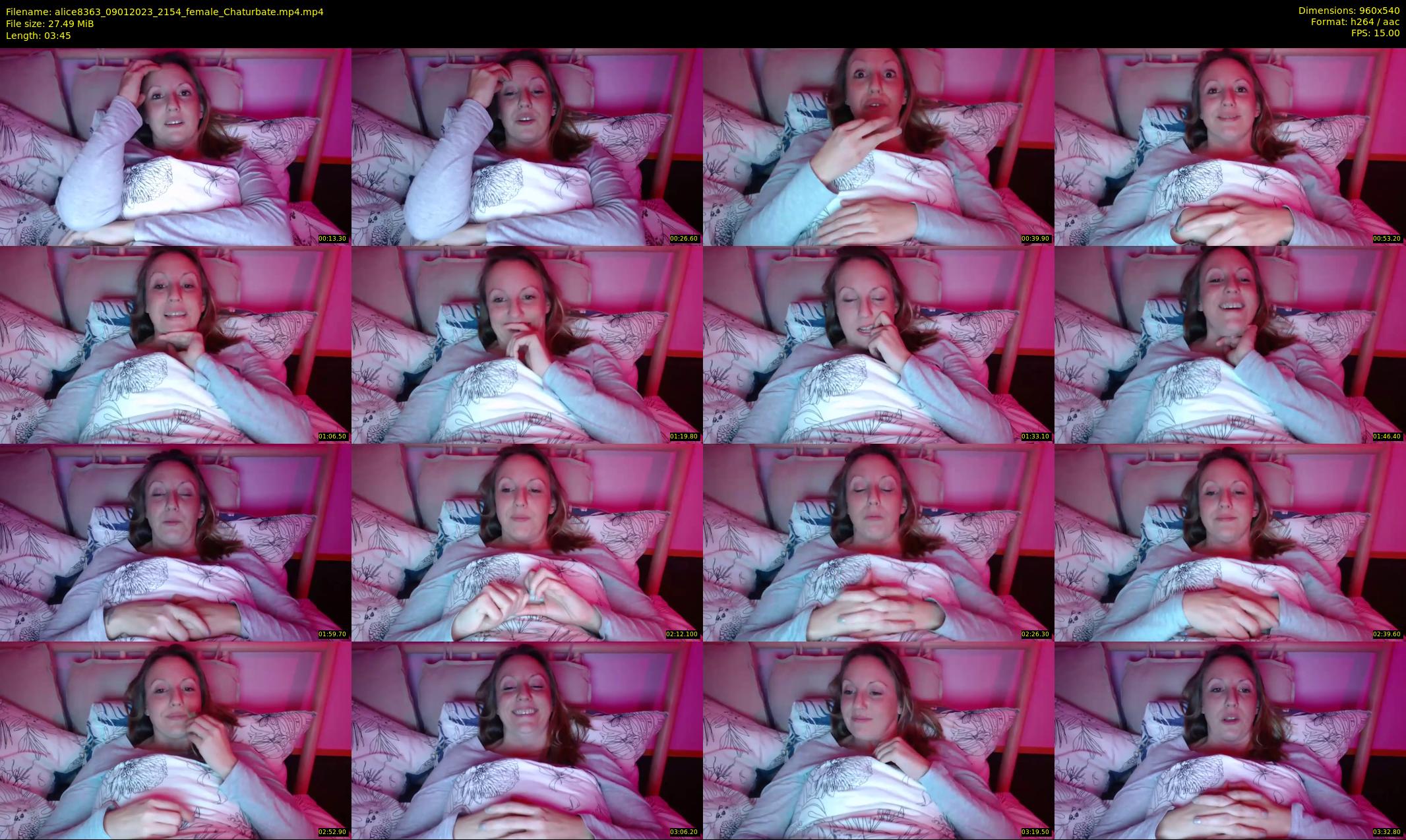 alice8363 — 4 minute Chaturbate female cam show recording, 480p, Jan 9, 2023