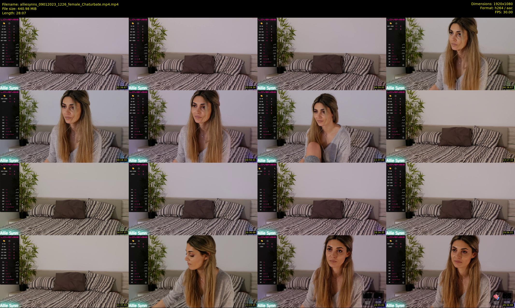 alliesynns — 29 minute Chaturbate female cam show recording, 1080p, Jan 9, 2023