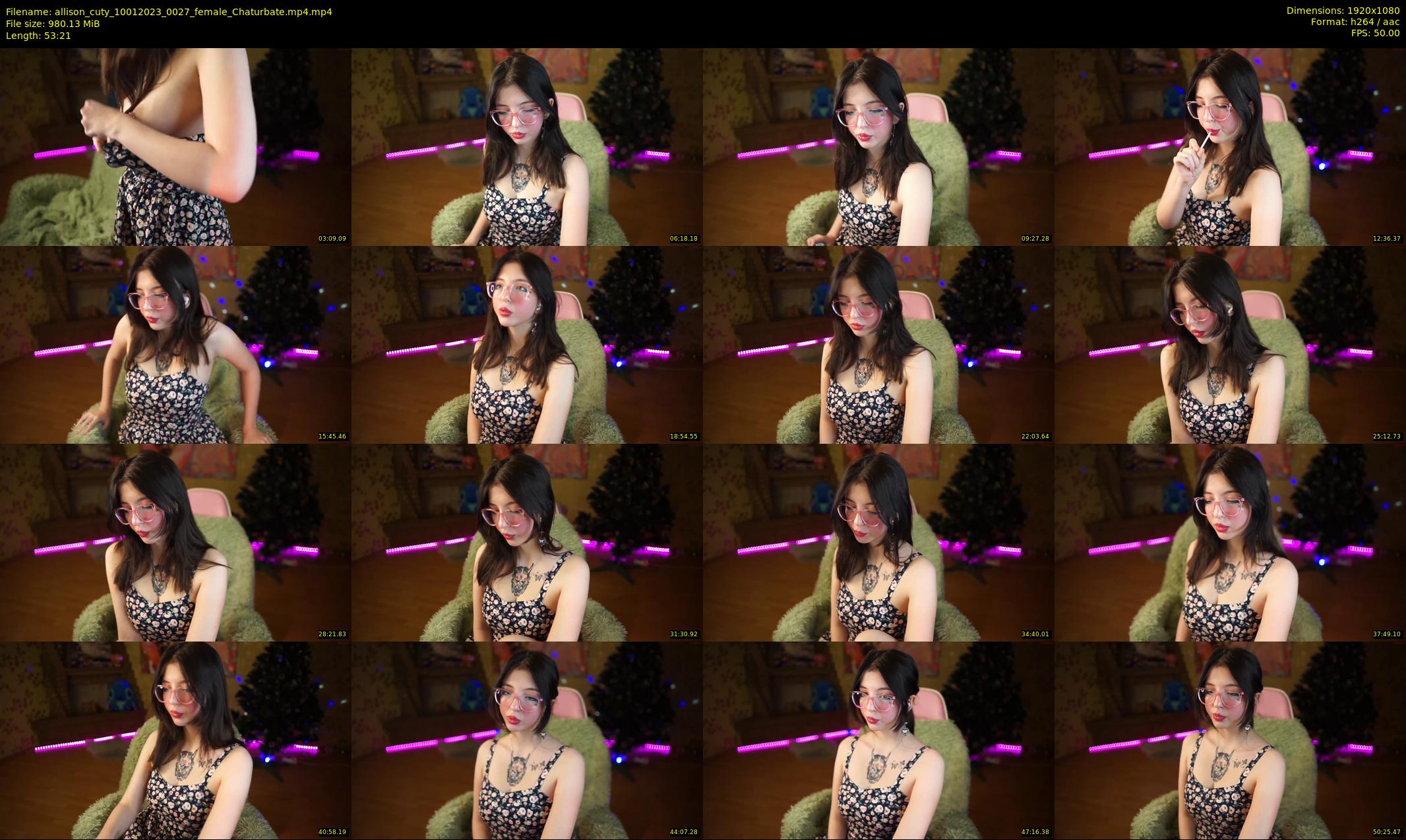 allison_cuty — 54 minute Chaturbate female cam show recording, 1080p, Jan 10, 2023