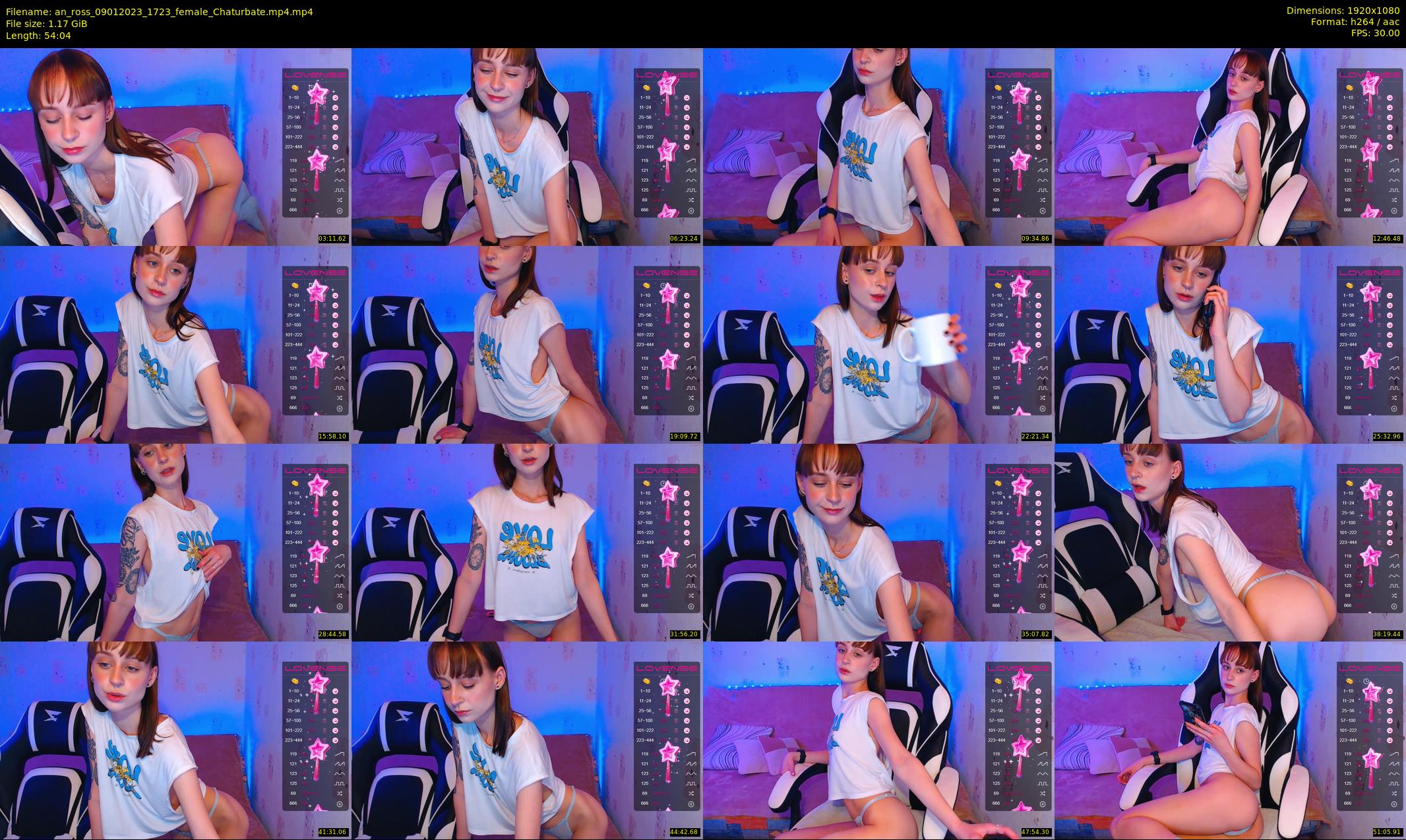 an_ross — 55 minute Chaturbate female cam show recording, 1080p, Jan 9, 2023