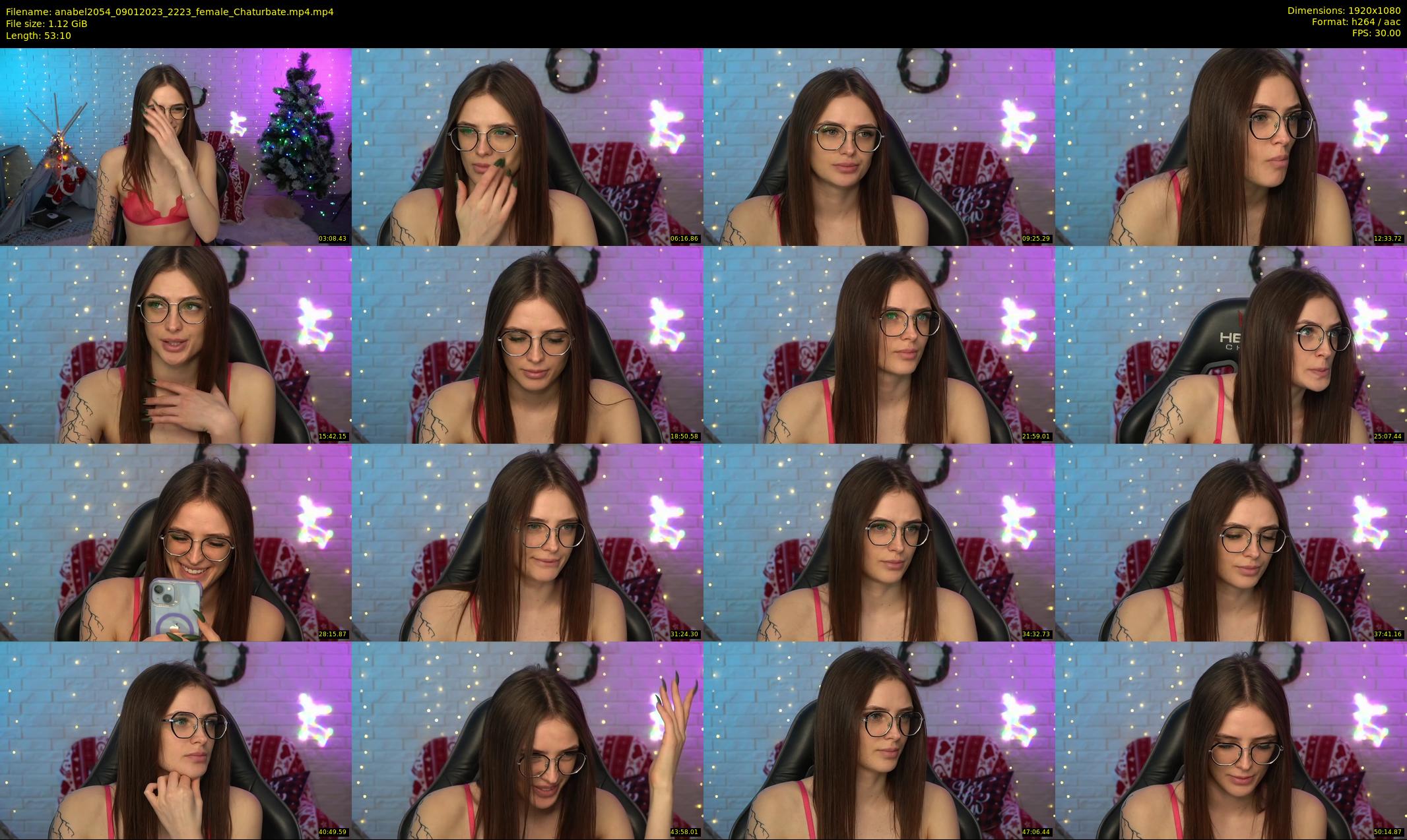 anabel2054 — 54 minute Chaturbate female cam show recording, 1080p, Jan 9, 2023