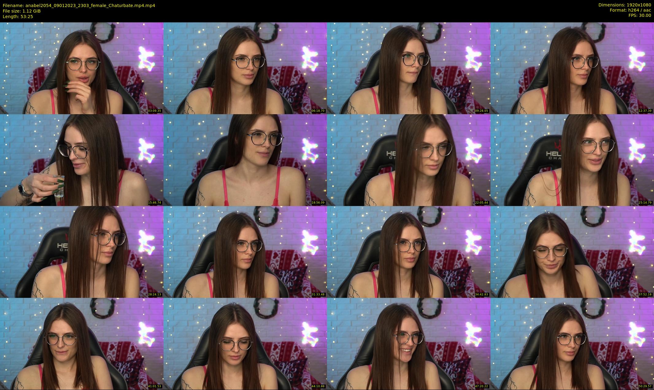 anabel2054 — 54 minute Chaturbate female cam show recording, 1080p, Jan 9, 2023
