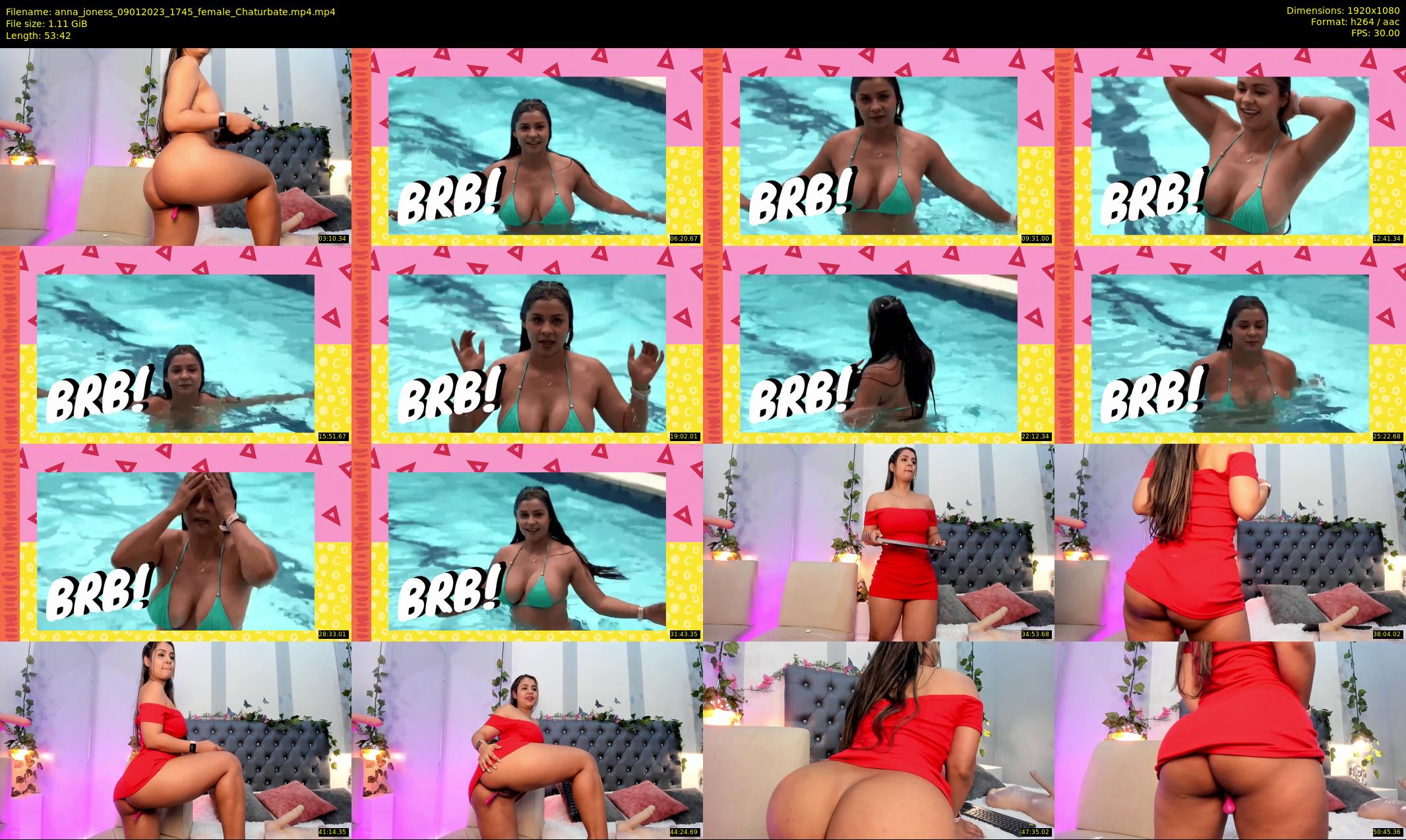 anna_joness — 54 minute Chaturbate female cam show recording, 1080p, Jan 9, 2023