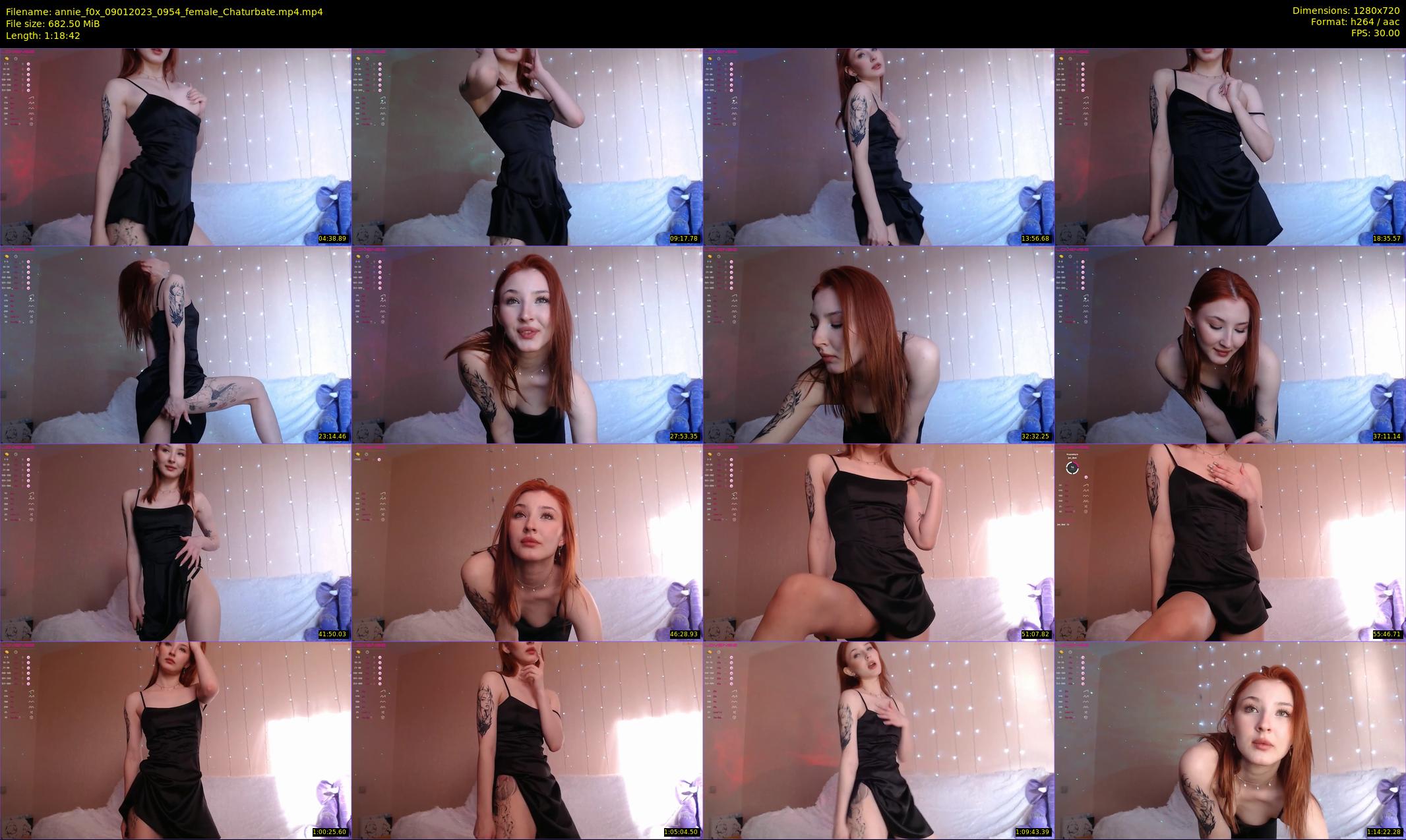 annie_f0x — 79 minute Chaturbate female cam show recording, 720p, Jan 9, 2023