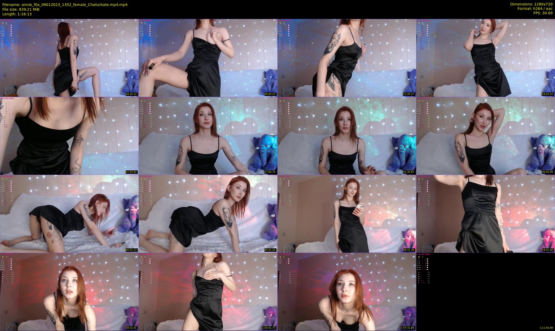 annie_f0x — 77 minute Chaturbate female cam show recording, 720p, Jan 9, 2023