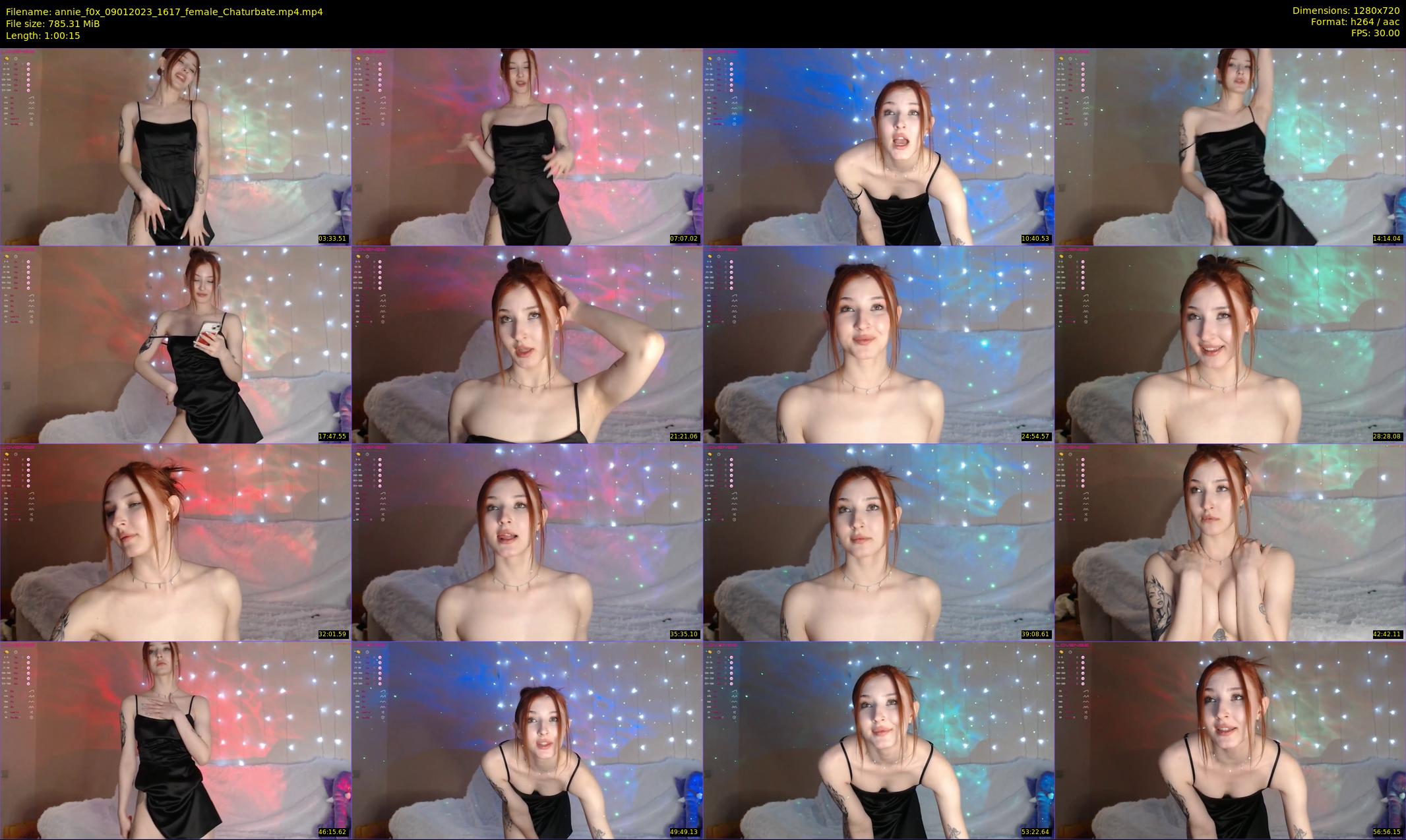 annie_f0x — 61 minute Chaturbate female cam show recording, 720p, Jan 9, 2023