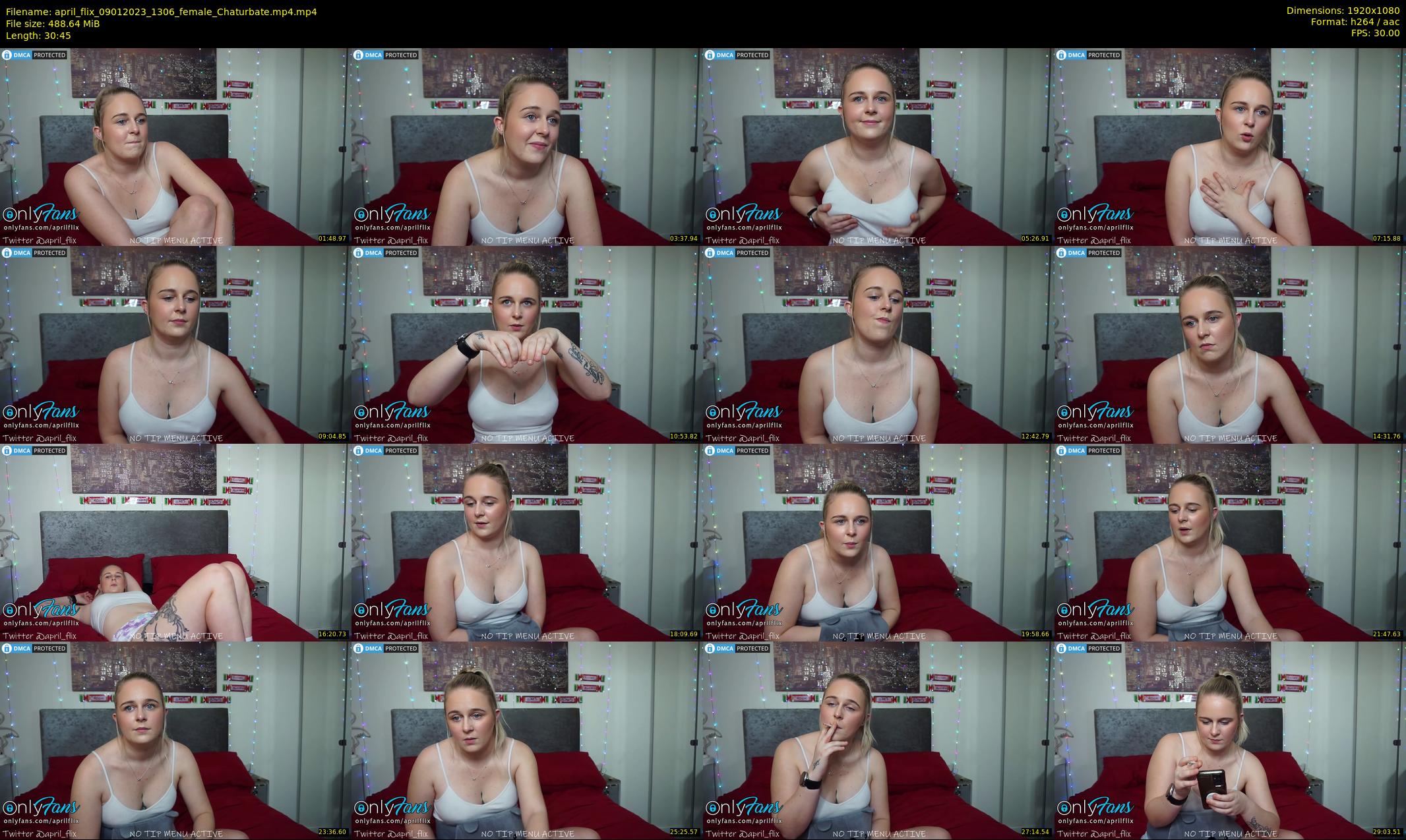 april_flix — 31 minute Chaturbate female cam show recording, 1080p, Jan 9, 2023