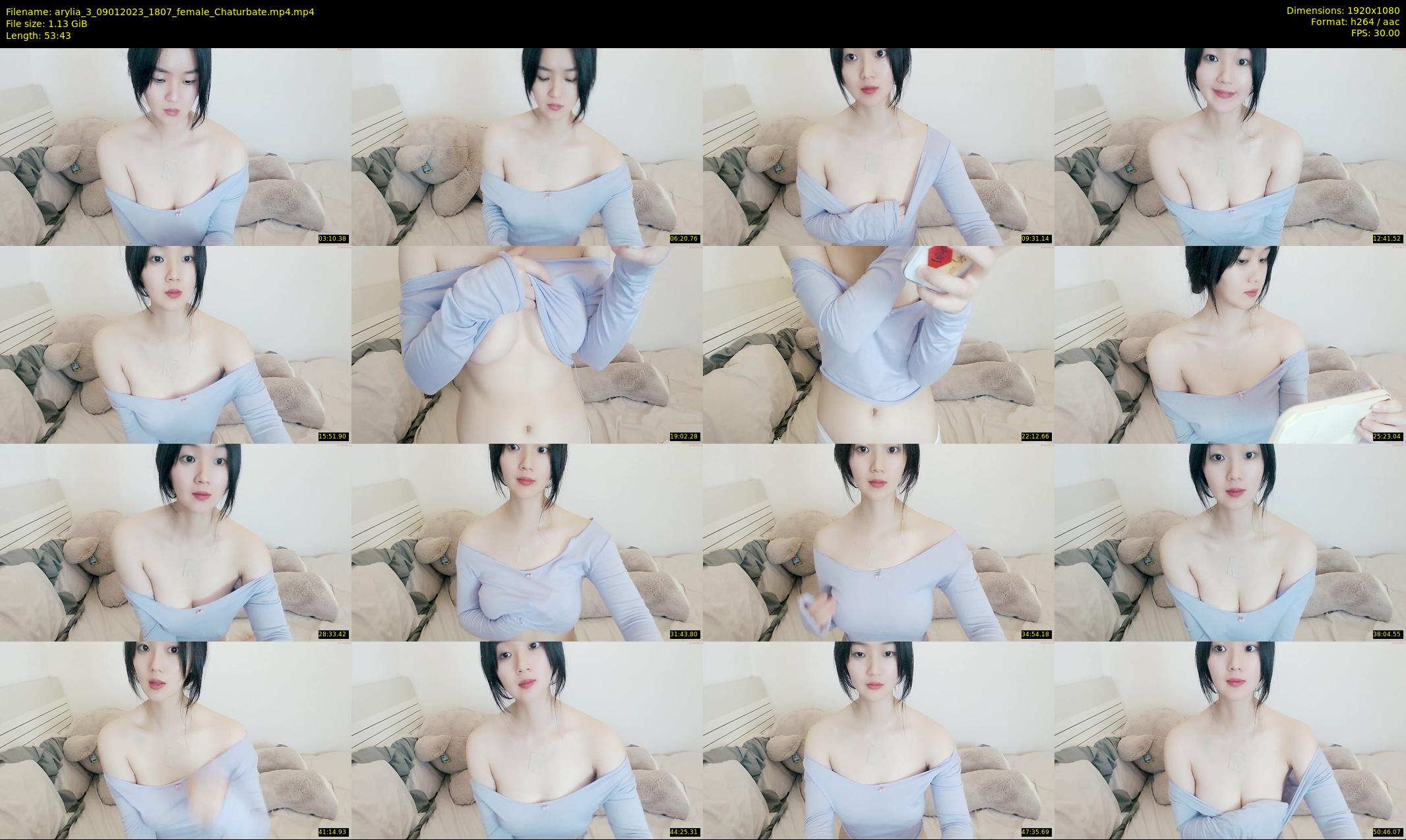 arylia_3 — 54 minute Chaturbate female cam show recording, 1080p, Jan 9, 2023