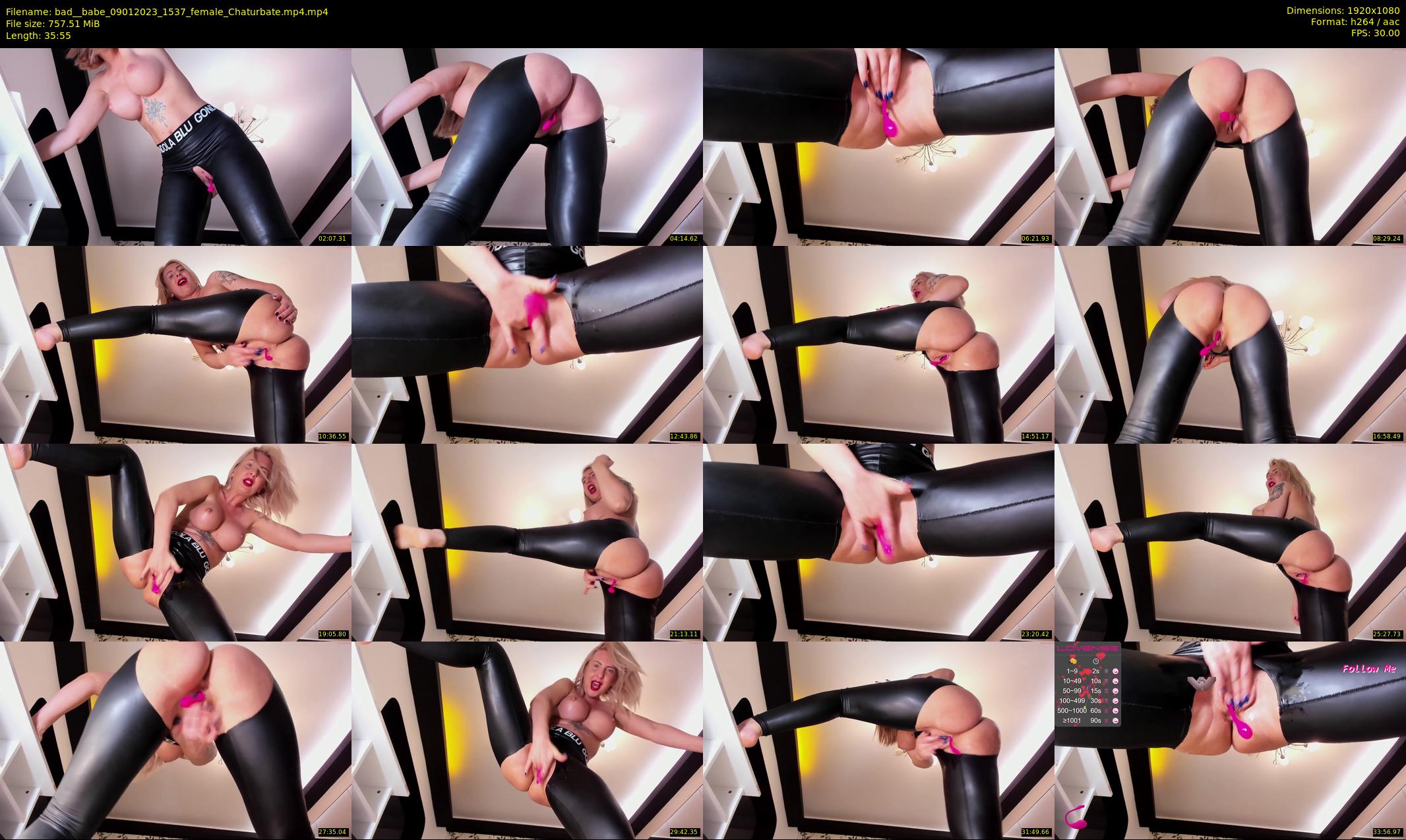bad__babe — 36 minute Chaturbate female cam show recording, 1080p, Jan 9, 2023