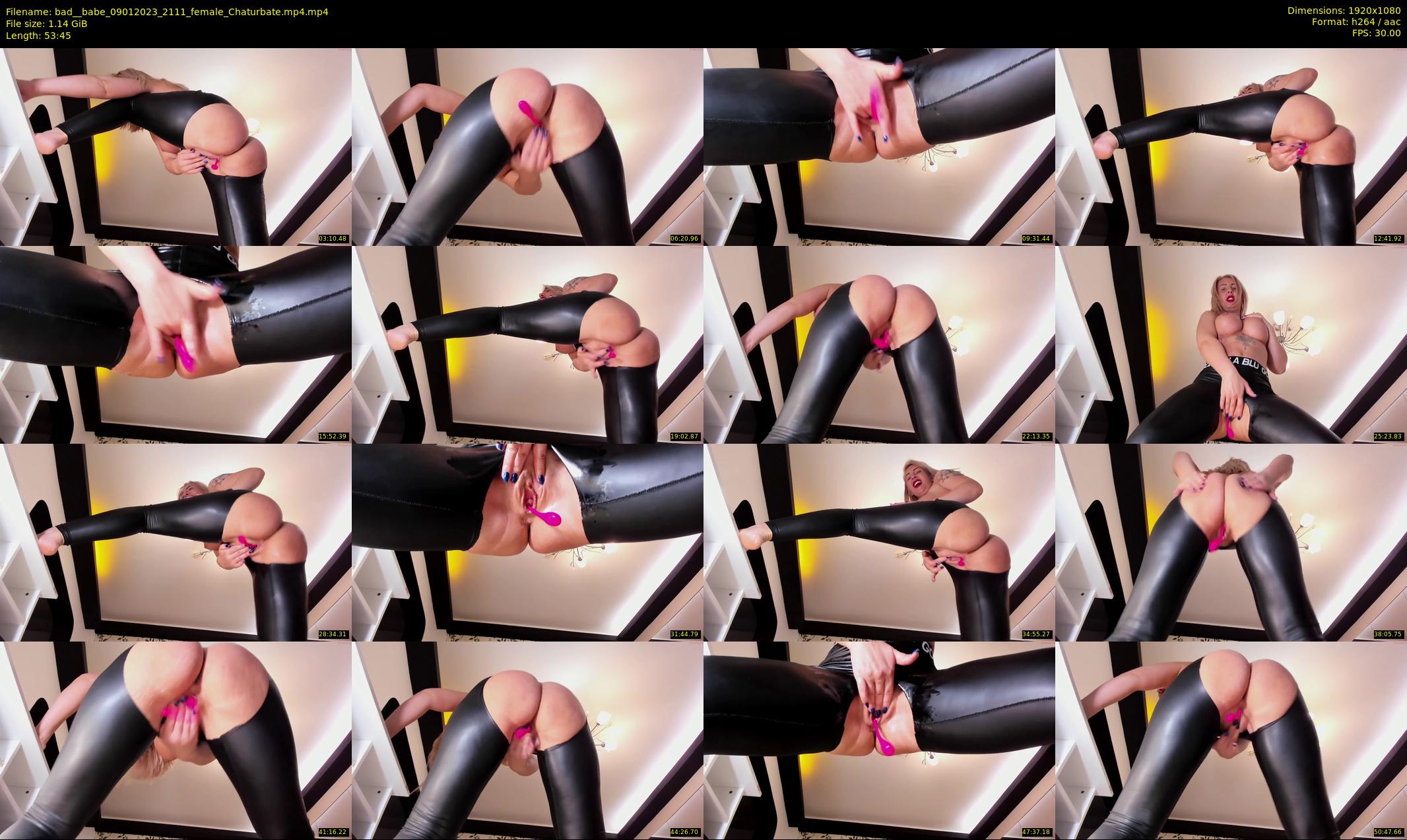 bad__babe — 54 minute Chaturbate female cam show recording, 1080p, Jan 9, 2023
