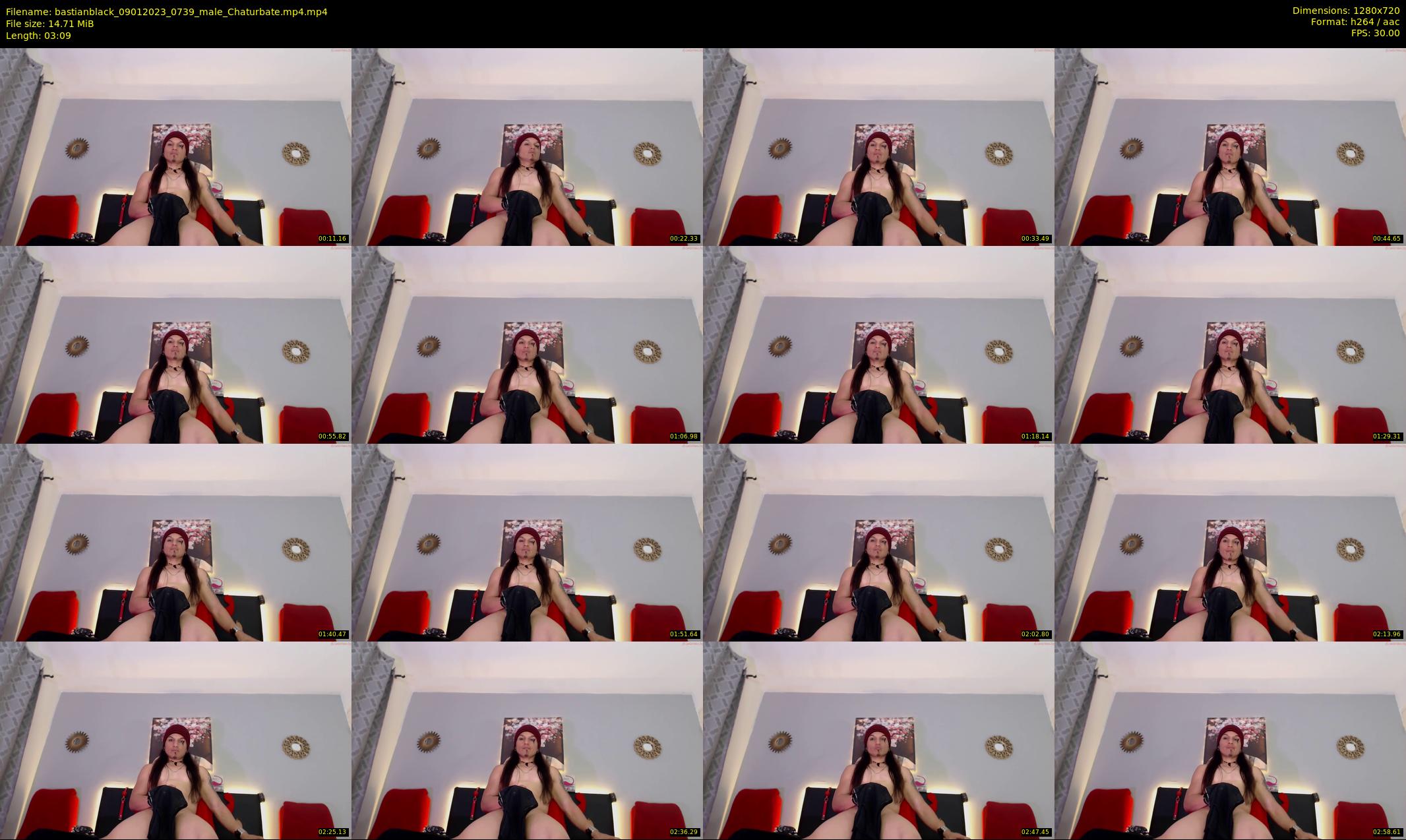 bastianblack — 4 minute Chaturbate male cam show recording, 720p, Jan 9, 2023