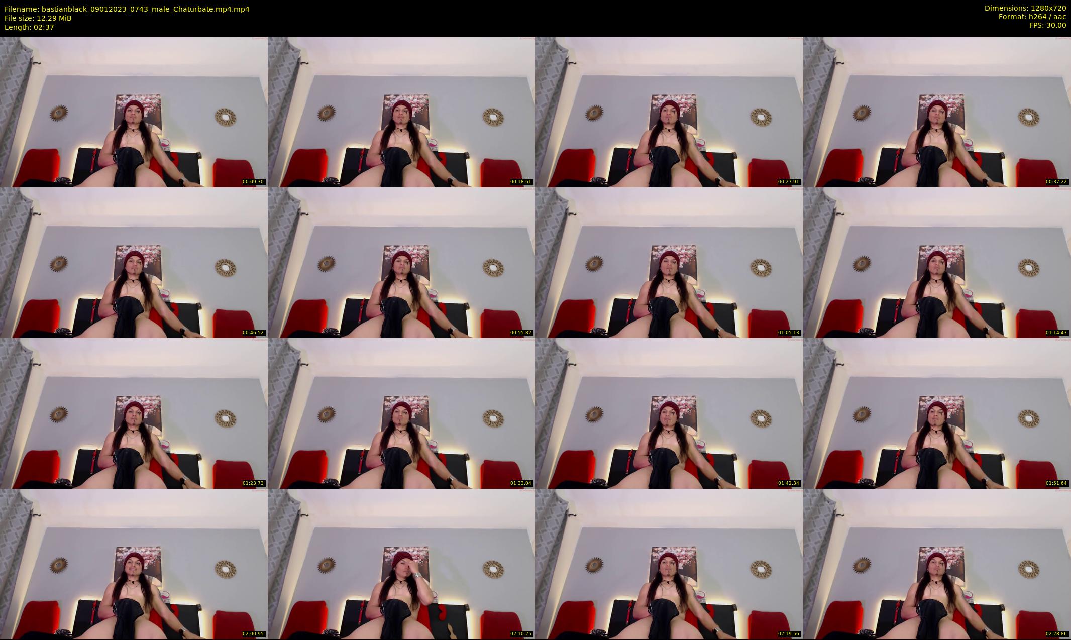 bastianblack — 3 minute Chaturbate male cam show recording, 720p, Jan 9, 2023
