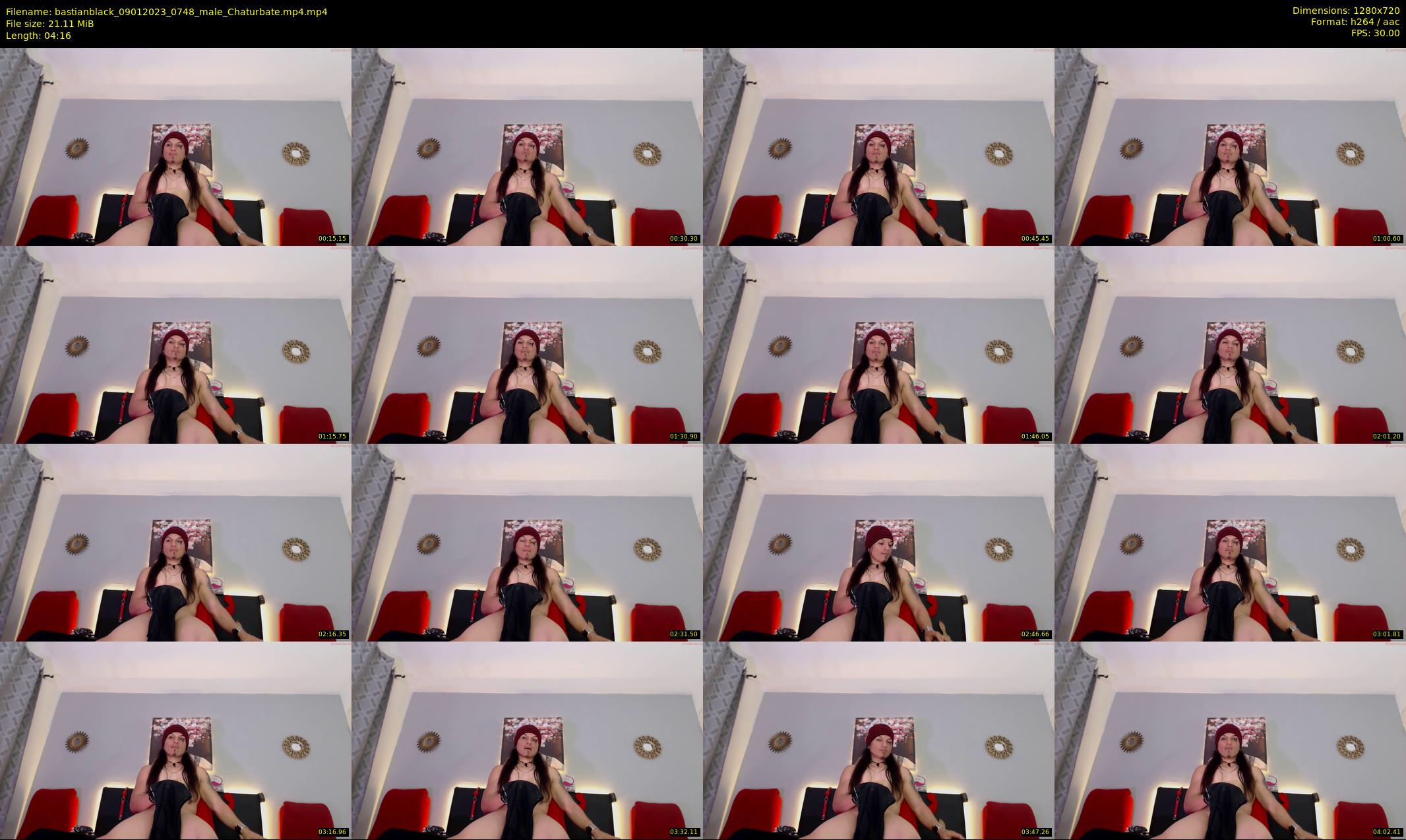 bastianblack — 5 minute Chaturbate male cam show recording, 720p, Jan 9, 2023