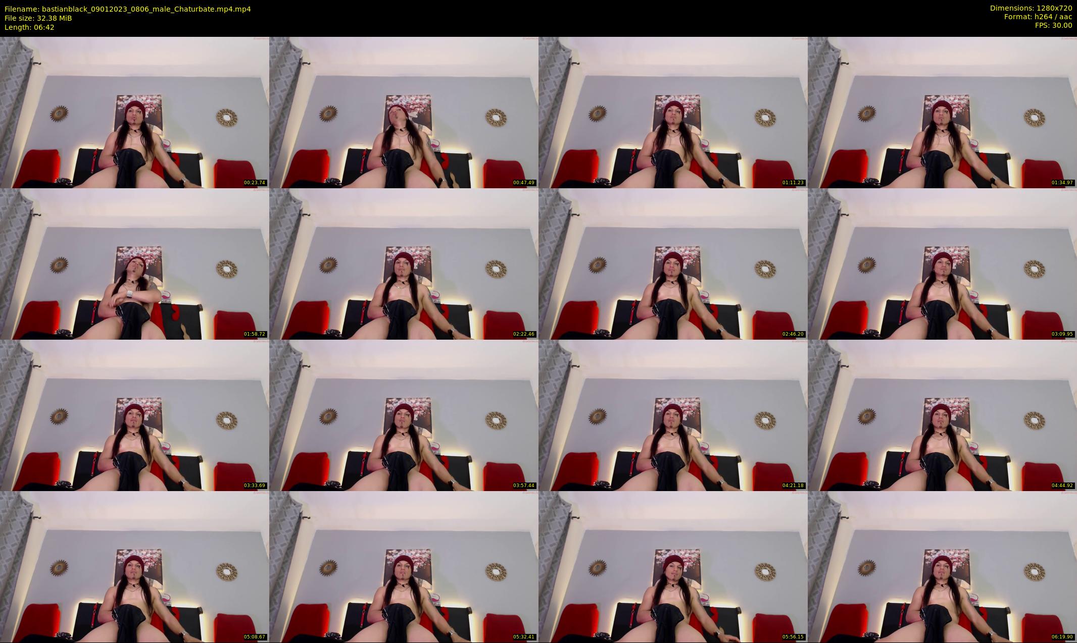 bastianblack — 7 minute Chaturbate male cam show recording, 720p, Jan 9, 2023